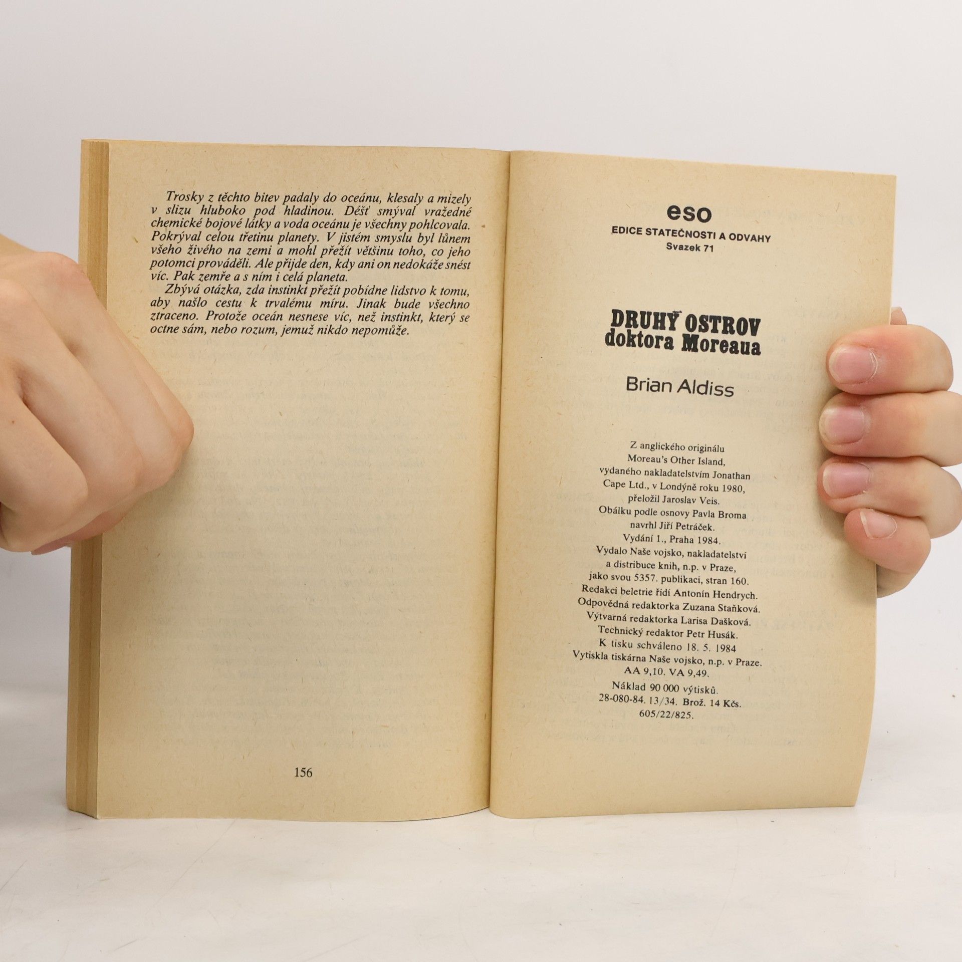 Brian Wilson Aldiss Druhý ostrov doktora Moreaua