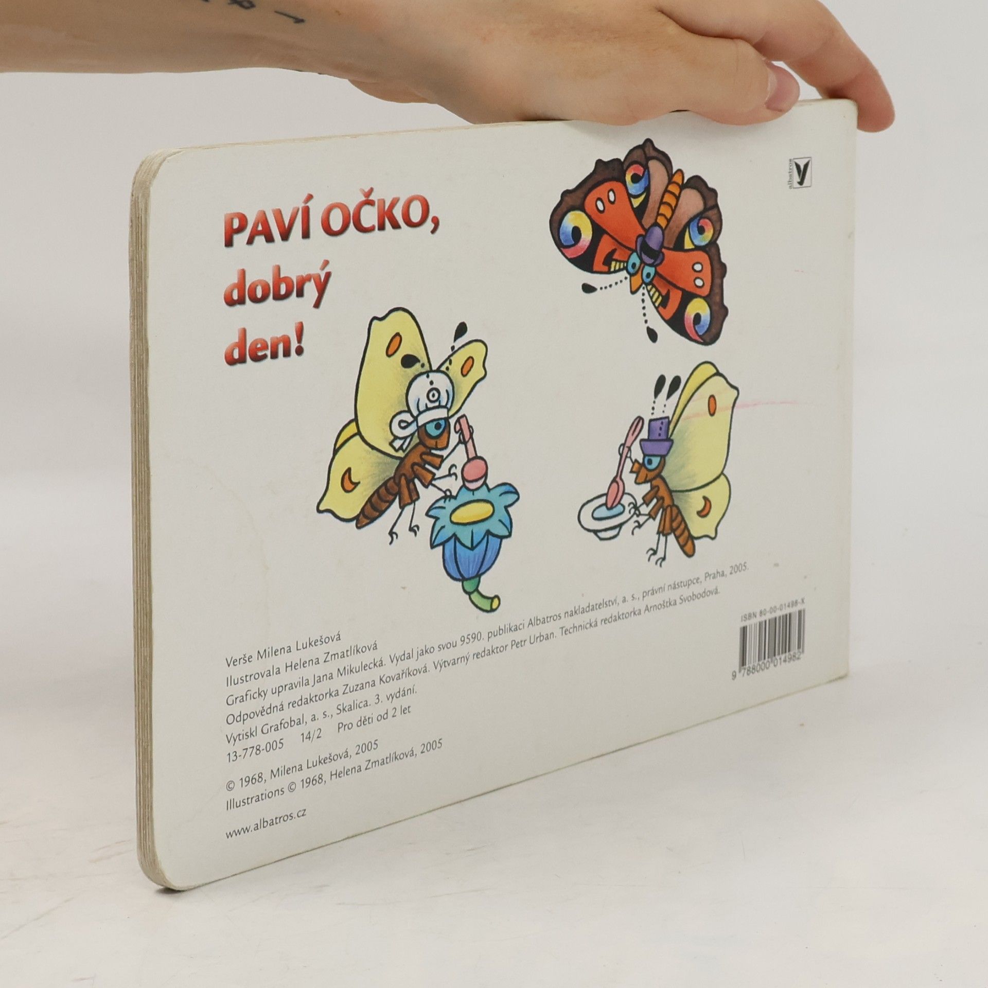 Milena Lukešová Paví očko, dobrý den!