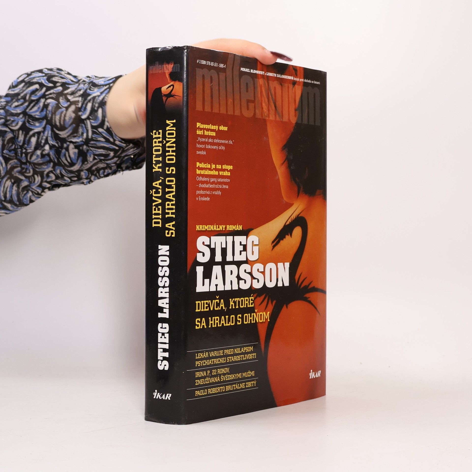 Stieg Larsson Dievča, ktoré sa hralo s ohňom