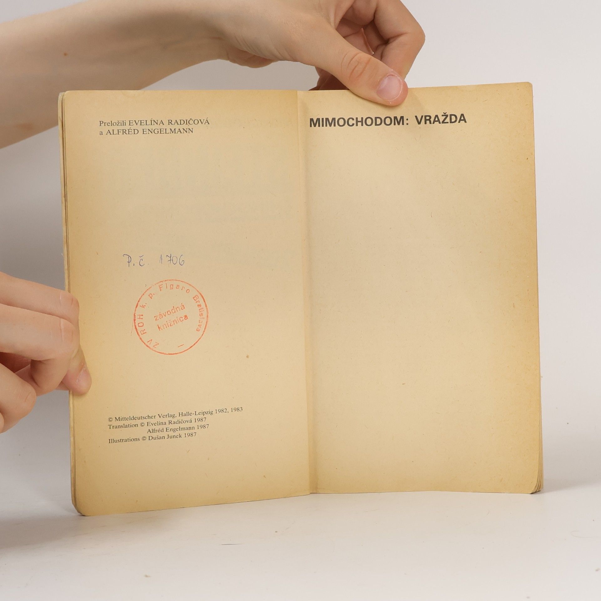 Werner Steinberg Mimochodom. Vražda. Posledný prípad
