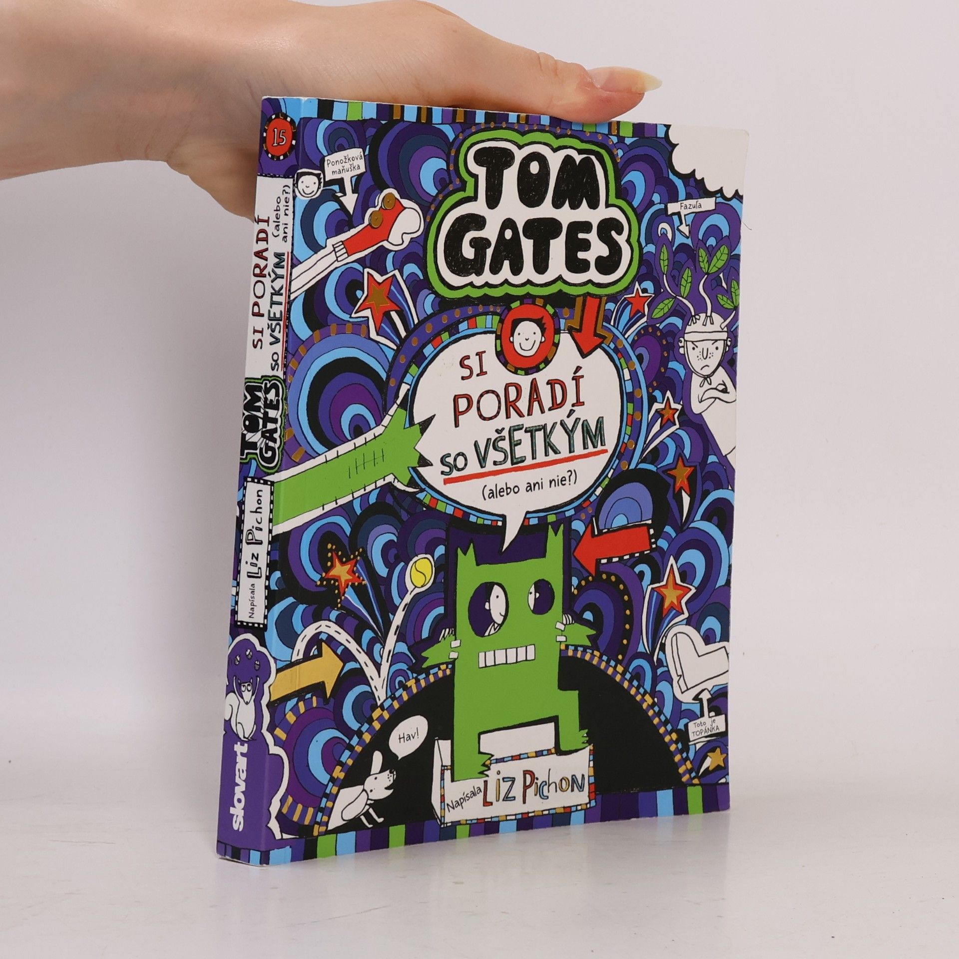 Liz Pichon Tom Gates si poradí so všetkým (alebo ani nie?)