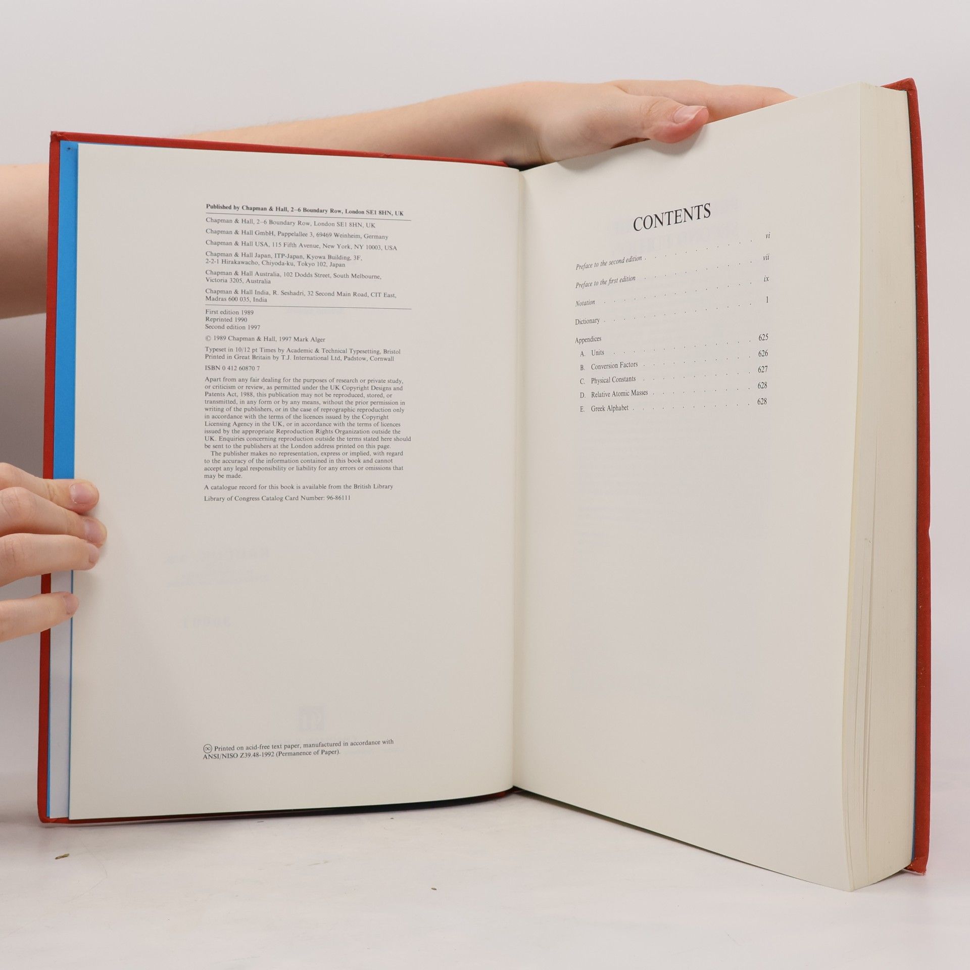 Mark S. M. Alger Polymer Science Dictionary