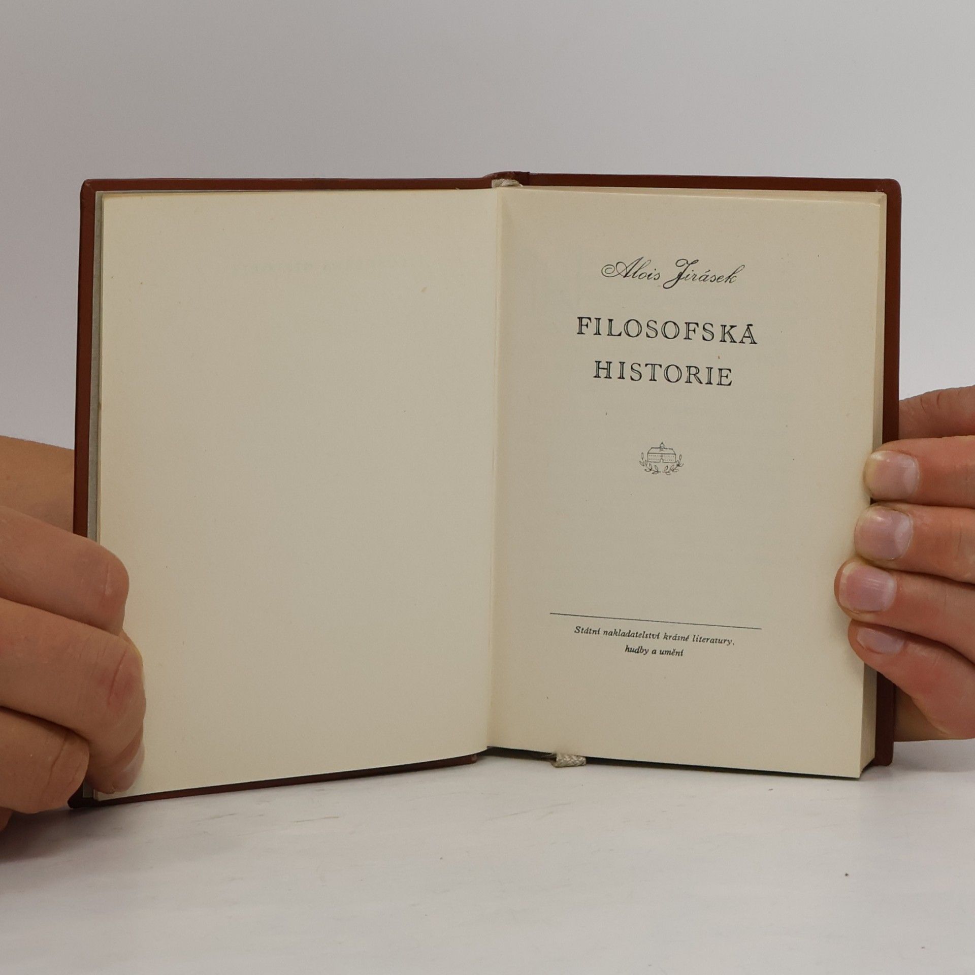 Alois Jirásek Filosofská historie