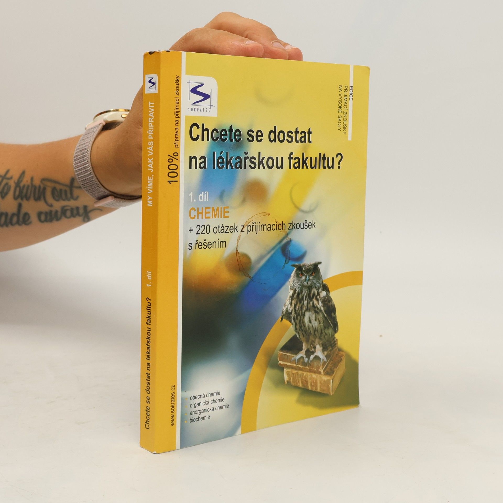 Pavel Řezanka Chcete se dostat na lékařskou fakultu? 1. Chemie