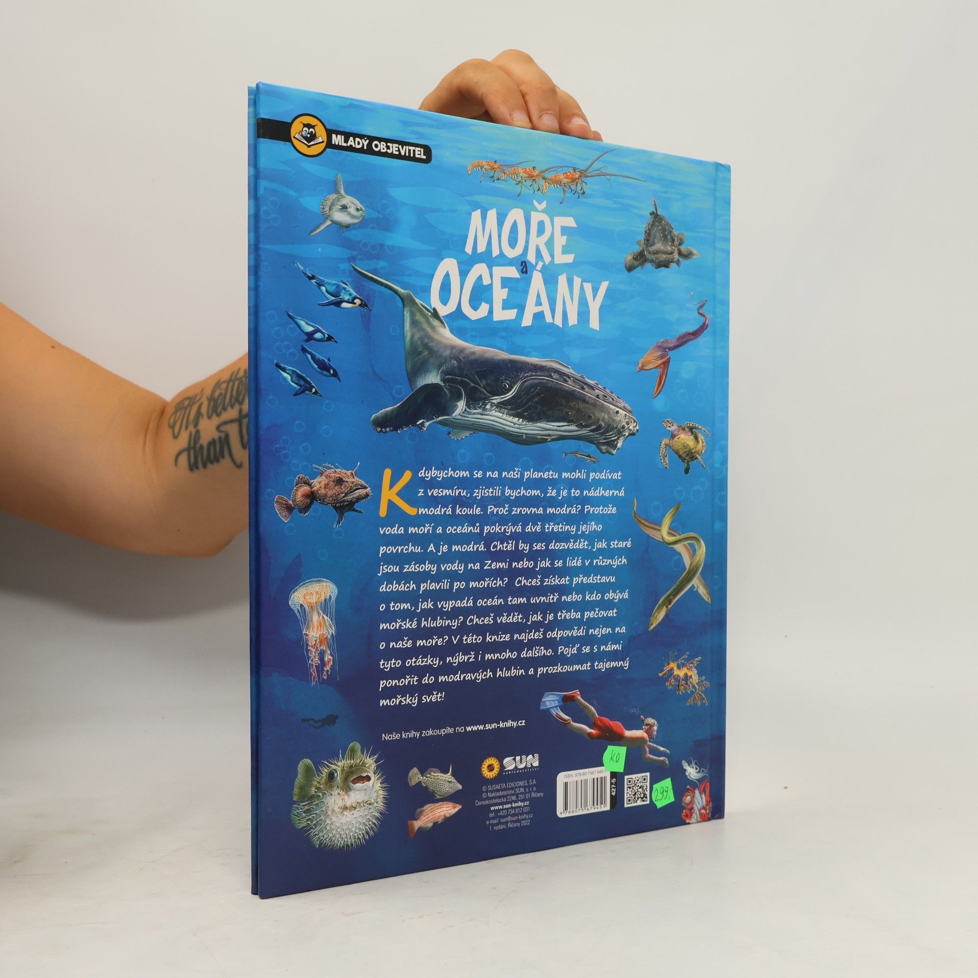 Kolektiv autorů Moře a oceány - mladý objevitel