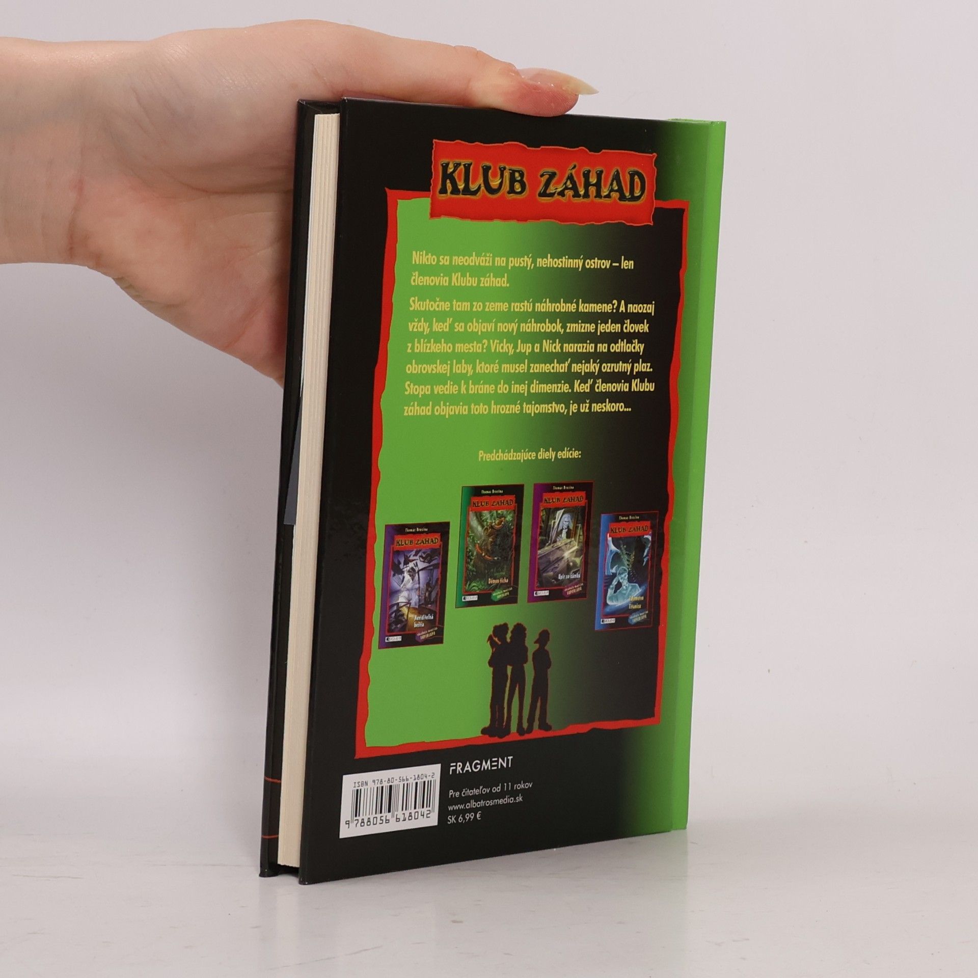 Thomas Brezina Klub záhad: Ostrov náhrobkov