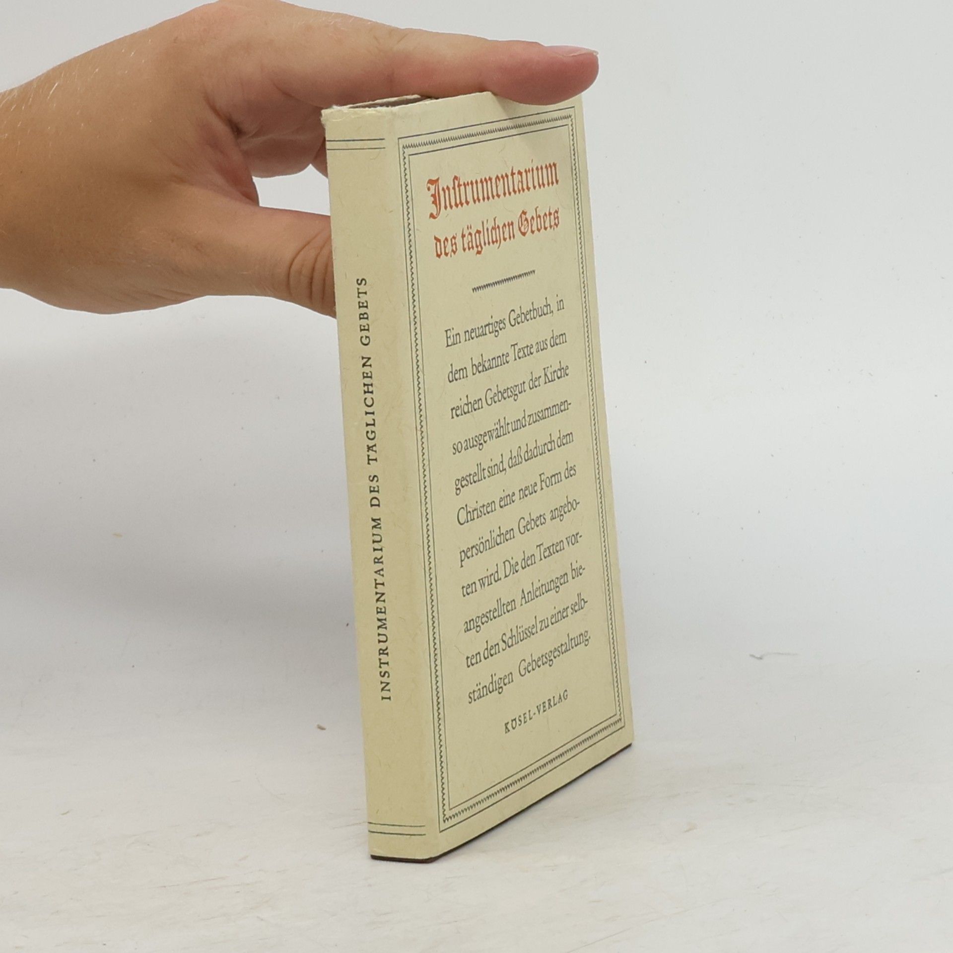 Collectif d'auteurs Instrumentarium des täglichen Gebets