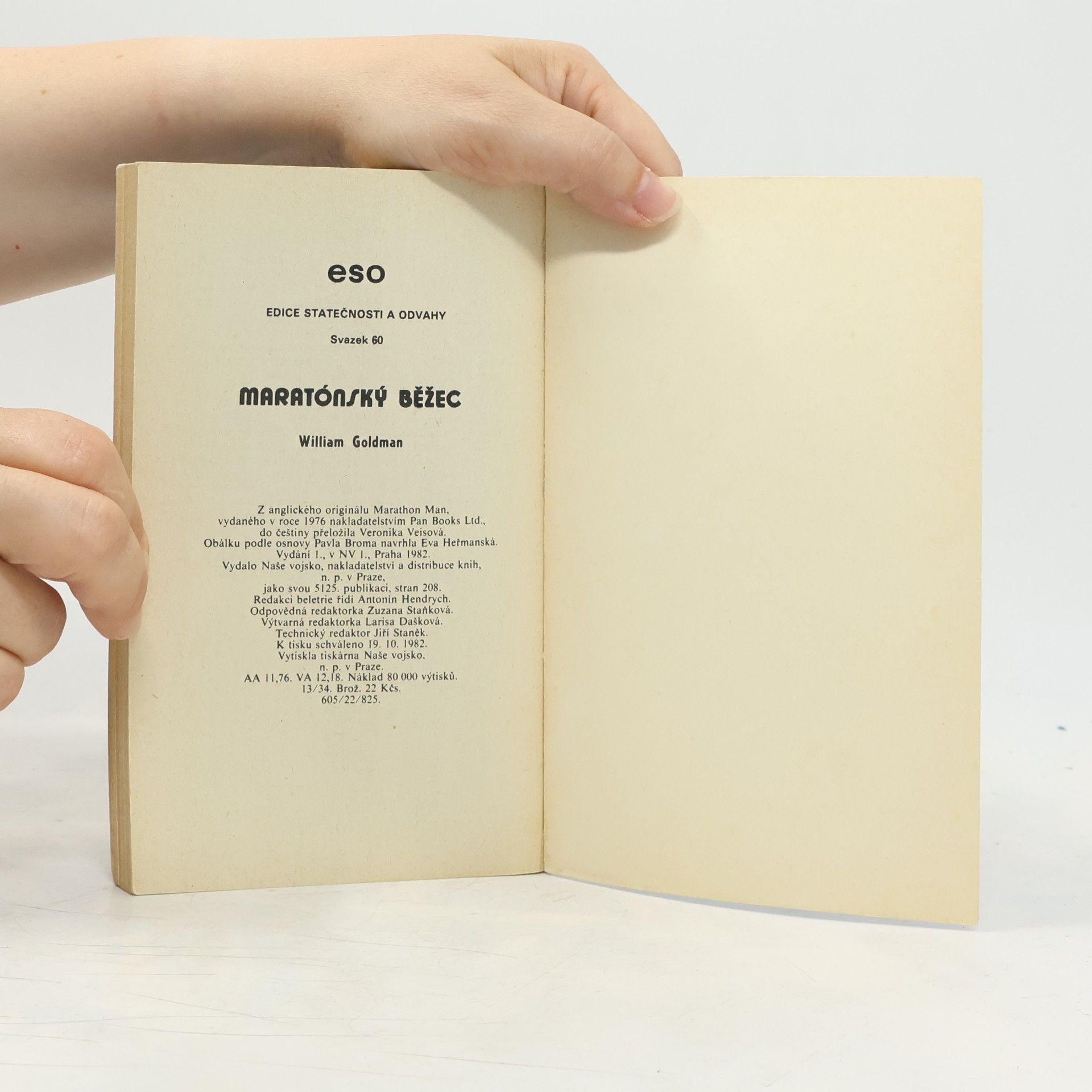 William Goldman Maratónský běžec