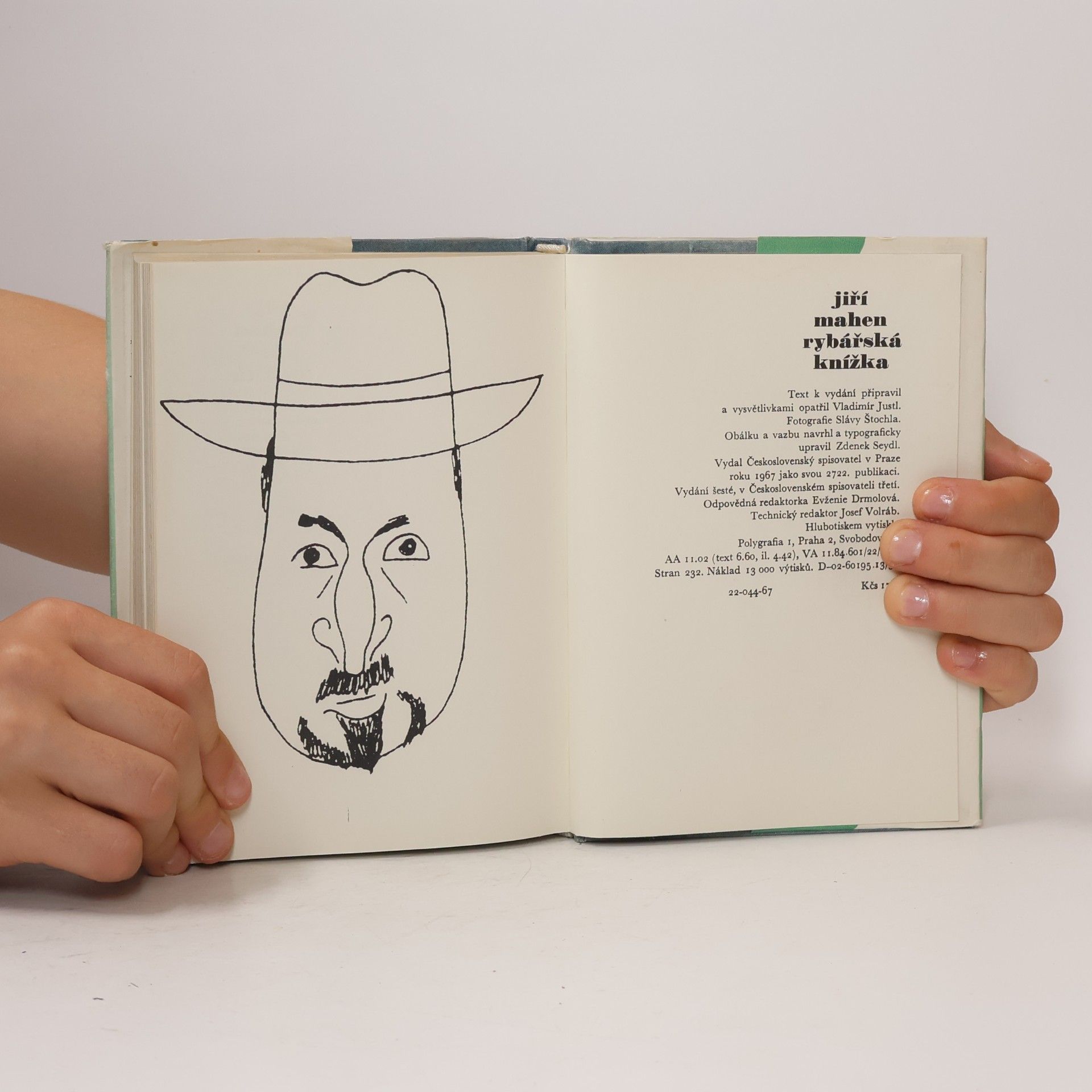 Jiří Mahen Rybářská knížka