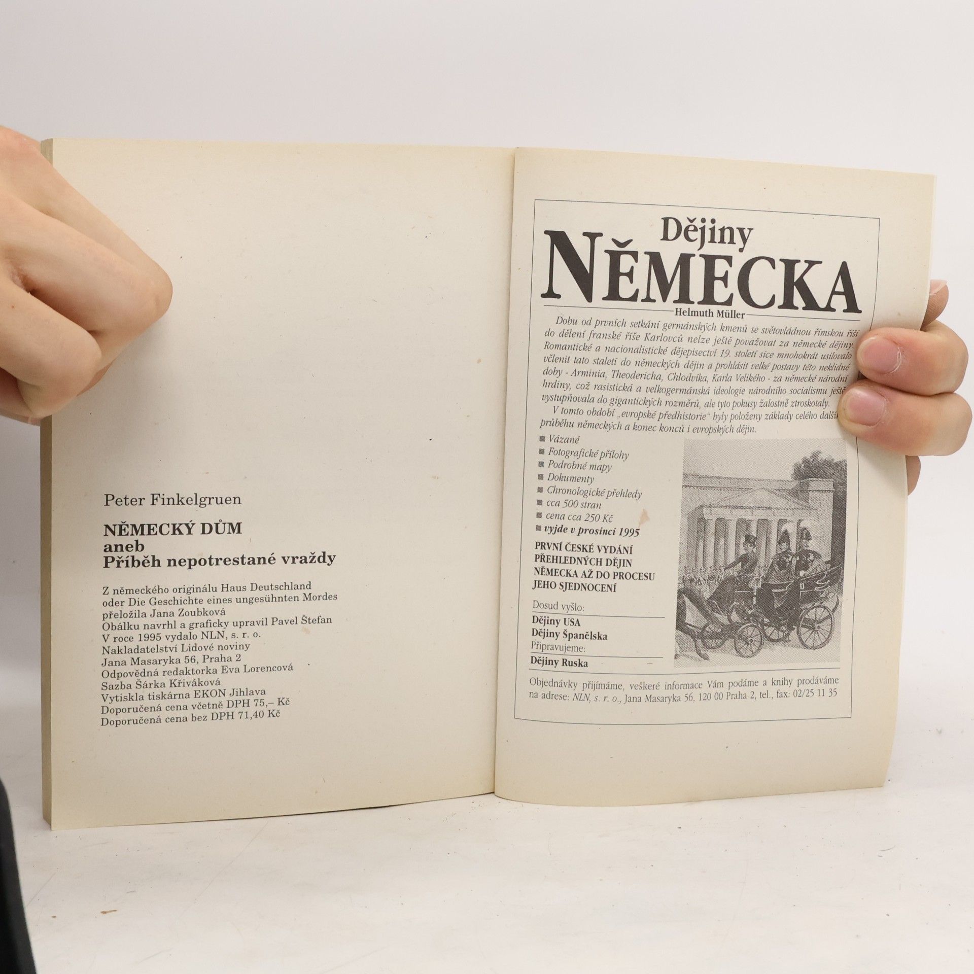 Peter Finkelgruen Německý dům aneb Příběh nepotrestané vraždy