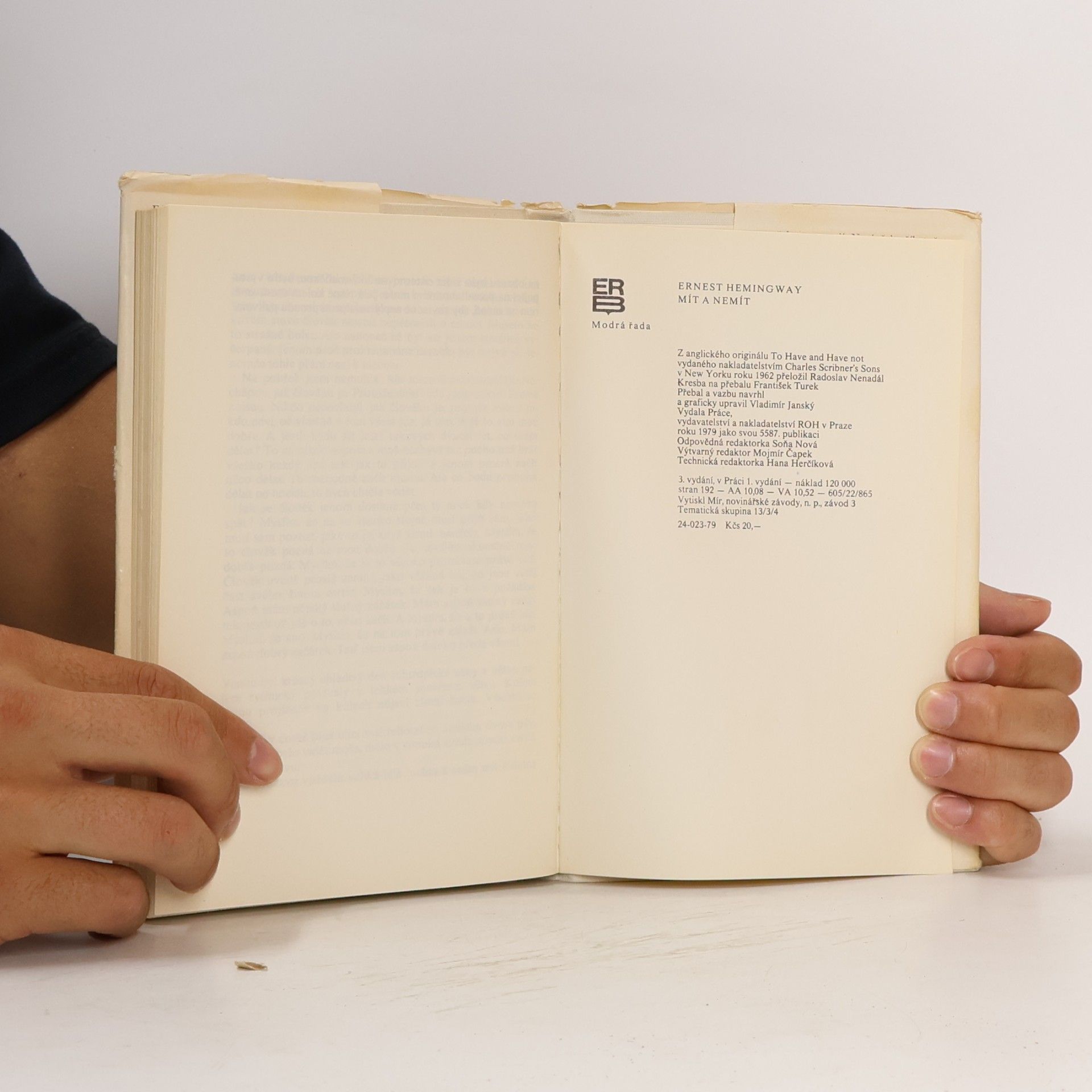 Ernest Hemingway Mít a nemít