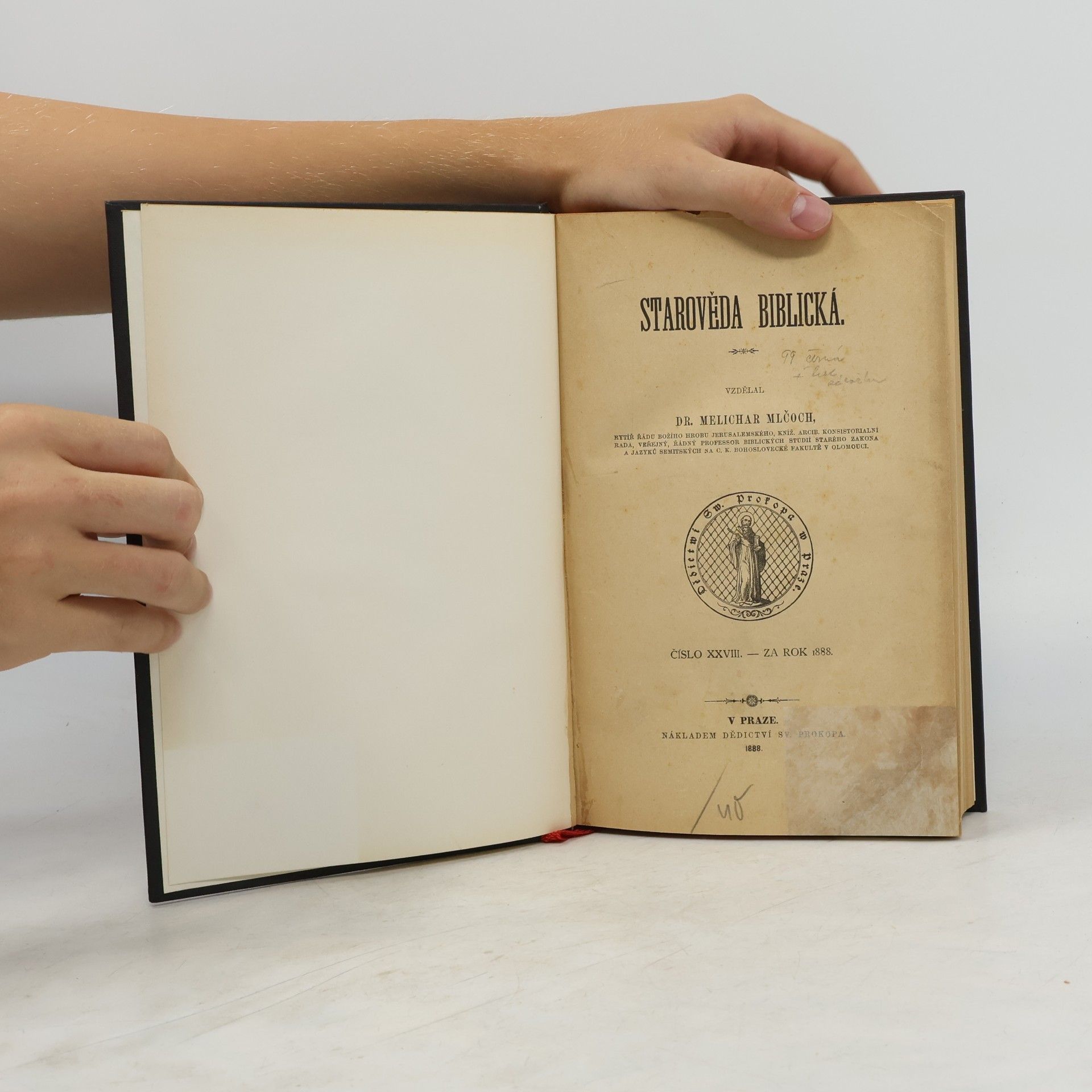 Melichar Mlčoch Starověda biblická