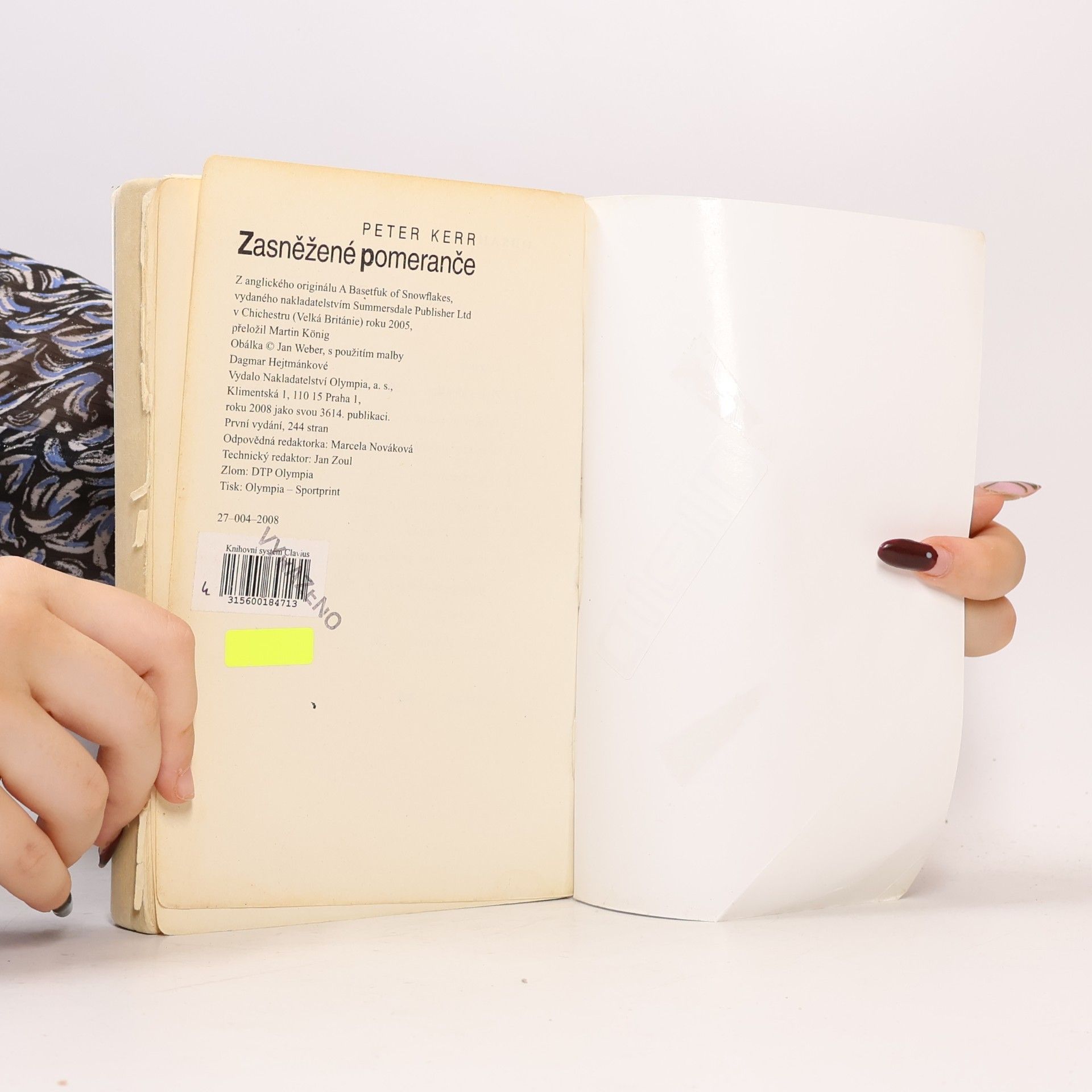 Peter Kerr Zasněžené pomeranče : první zima na Mallorce