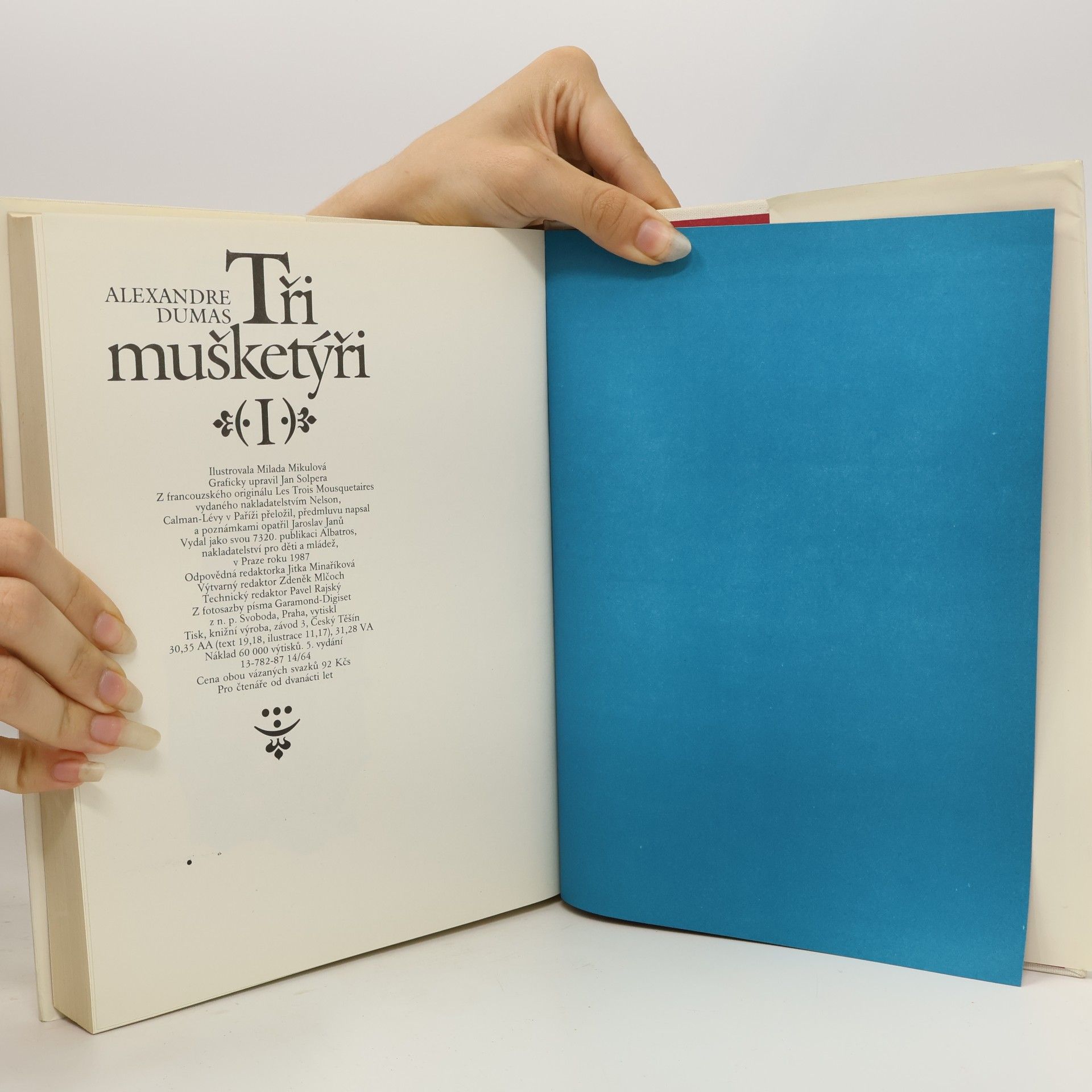 Alexandre Dumas der Ältere Tři mušketýři I.