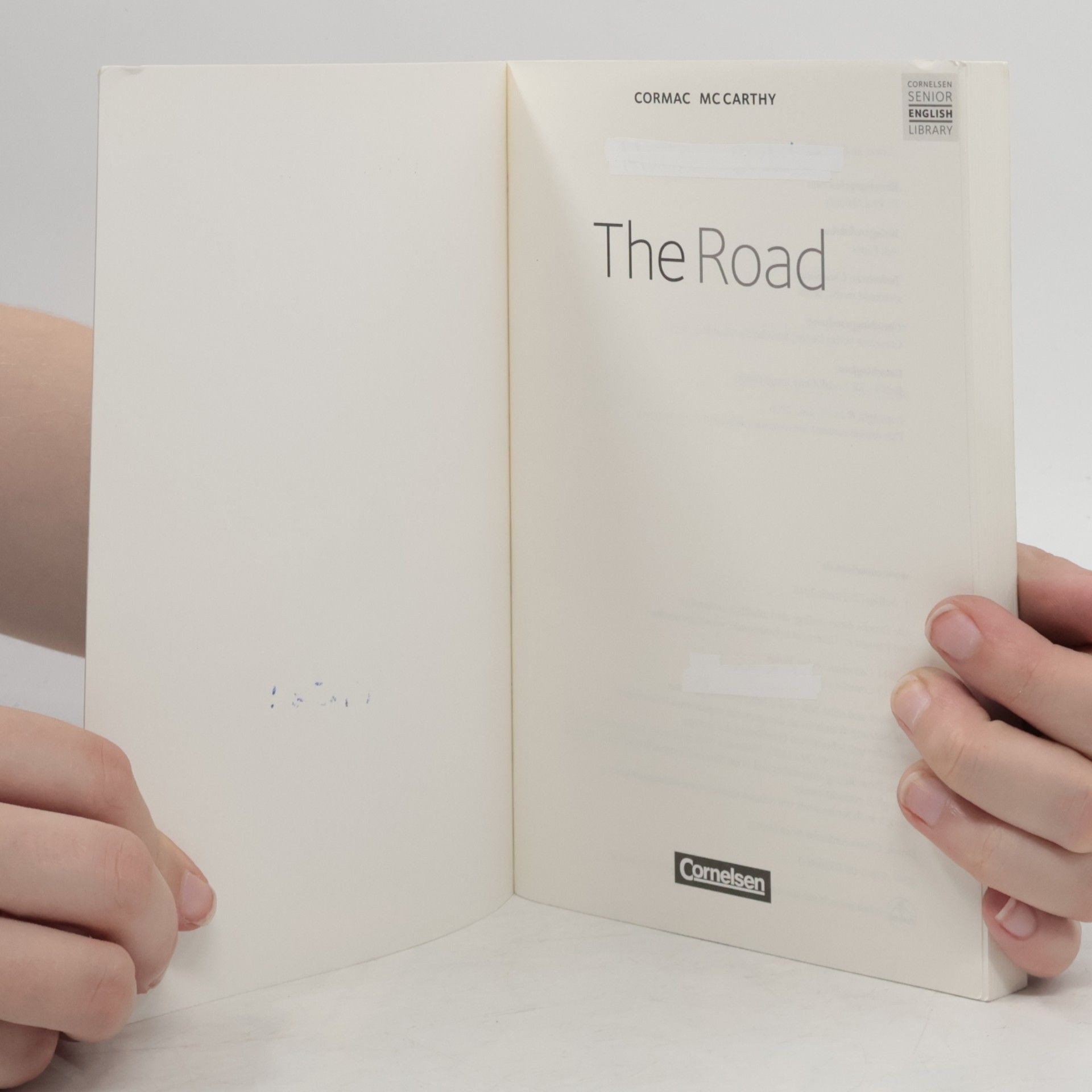 Cormac McCarthy The road