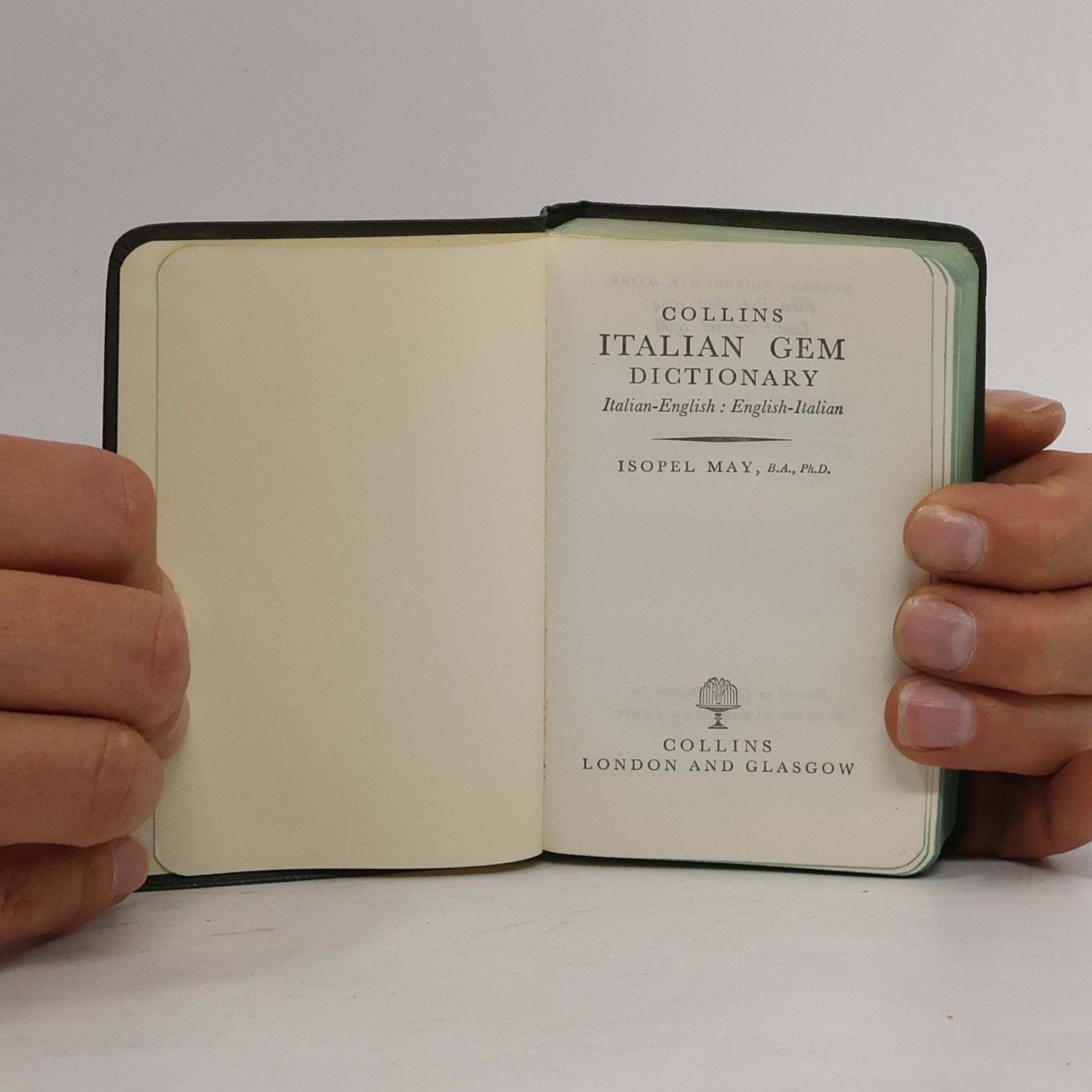 Various authors Collins’ Italian-English, English-Italian Dictionary