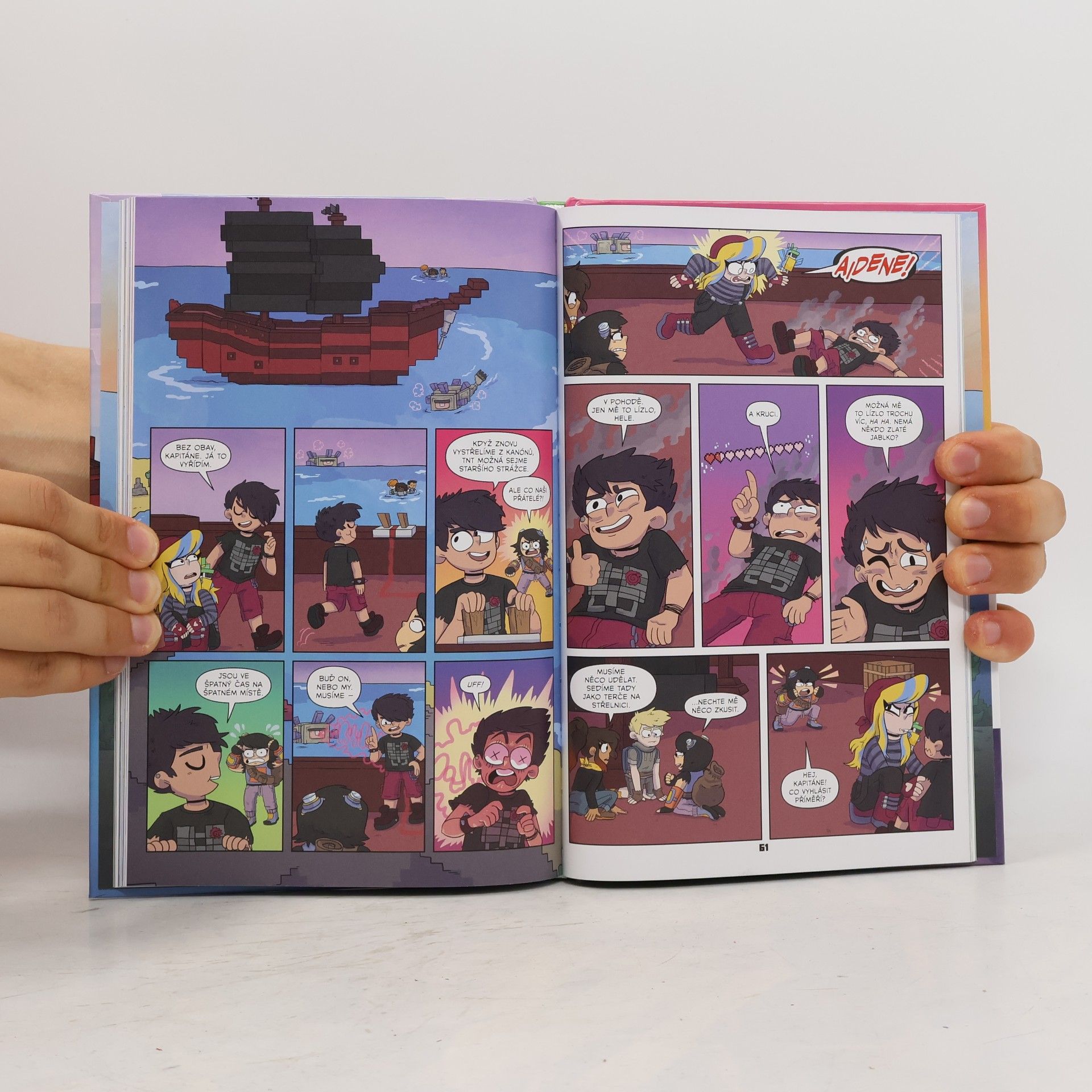 Sfé R. Monster Minecraft komiks: Druhá kniha příběhů