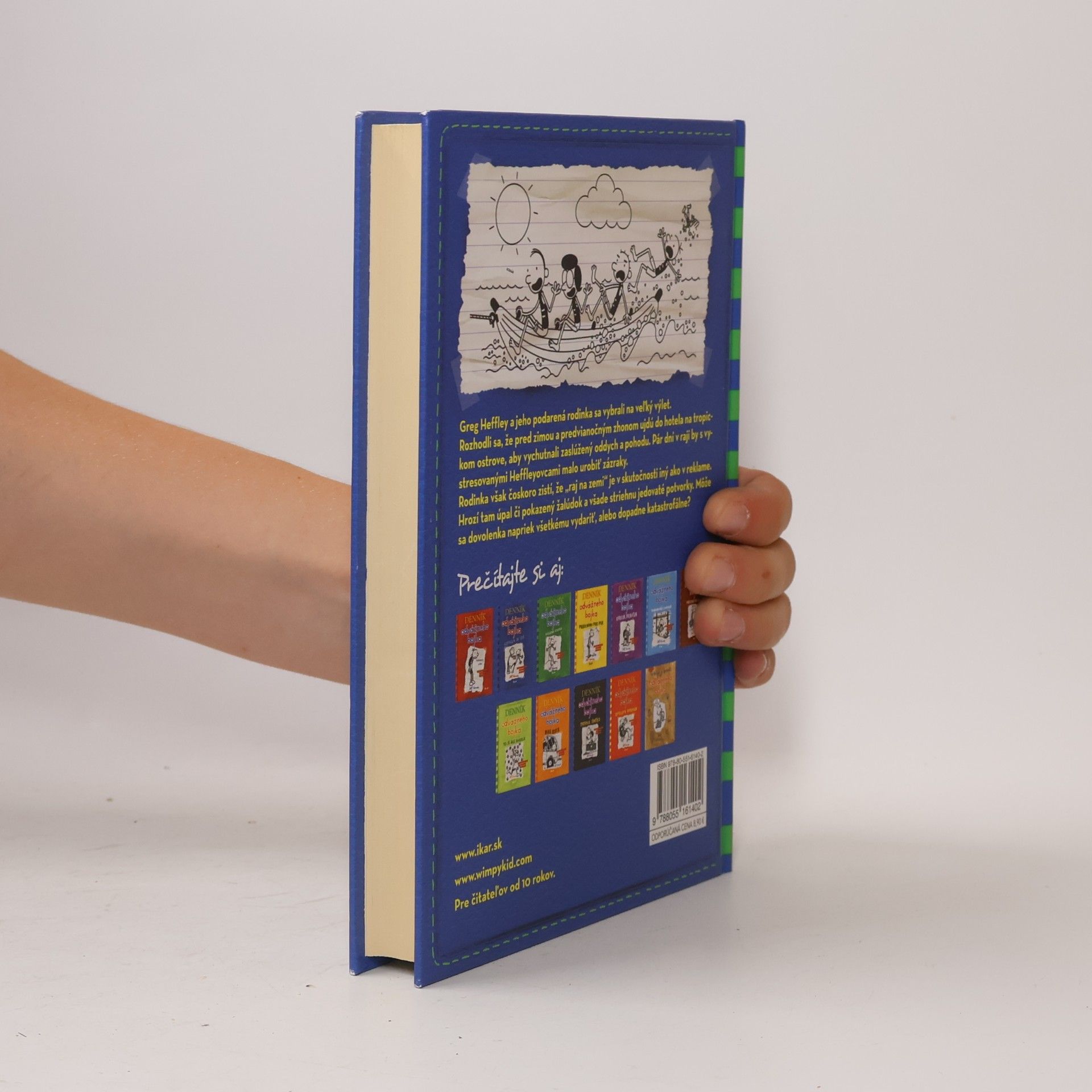 Jeff Kinney Denník odvážneho bojka 12. Rodinný úlet