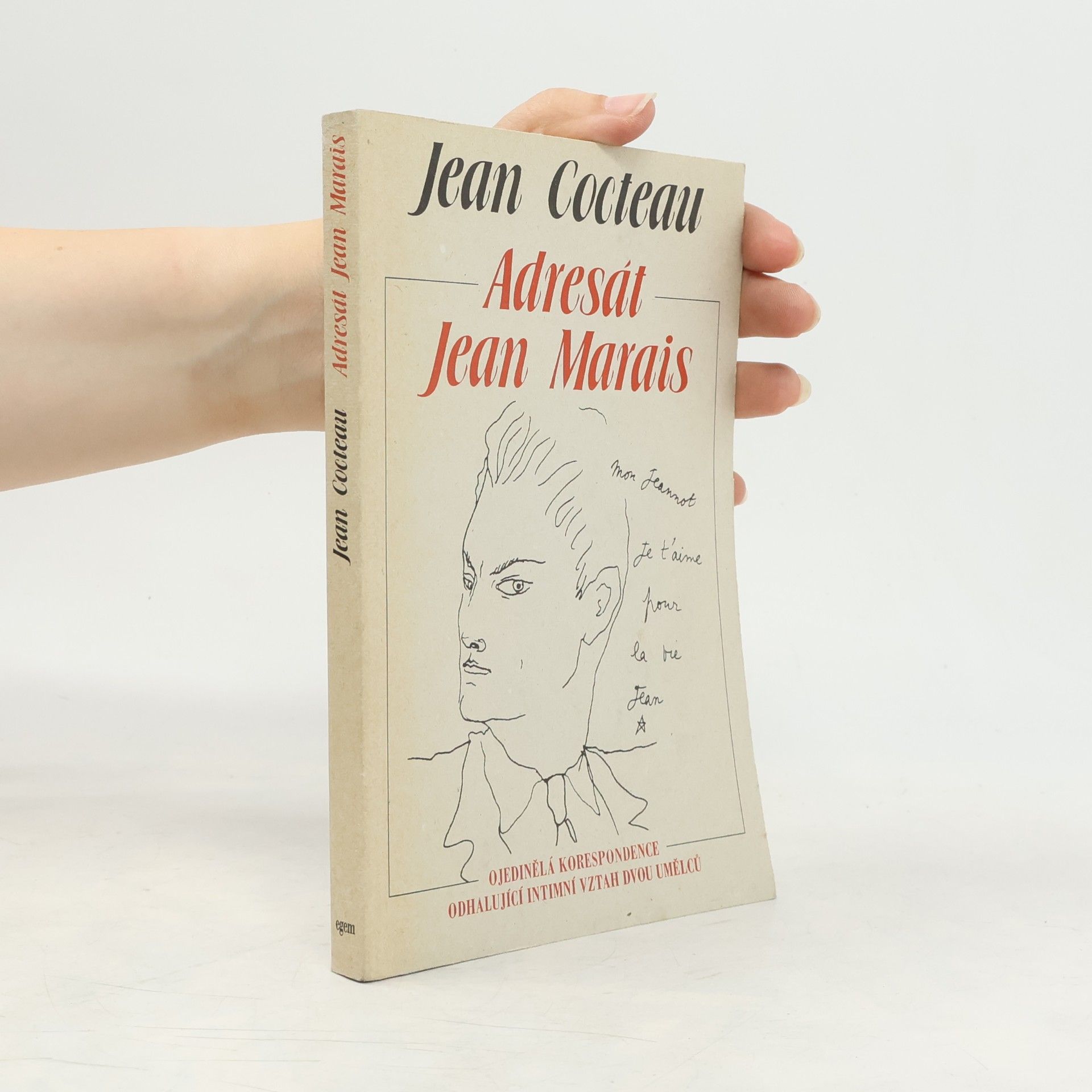Jean Cocteau Adresát Jean Marais