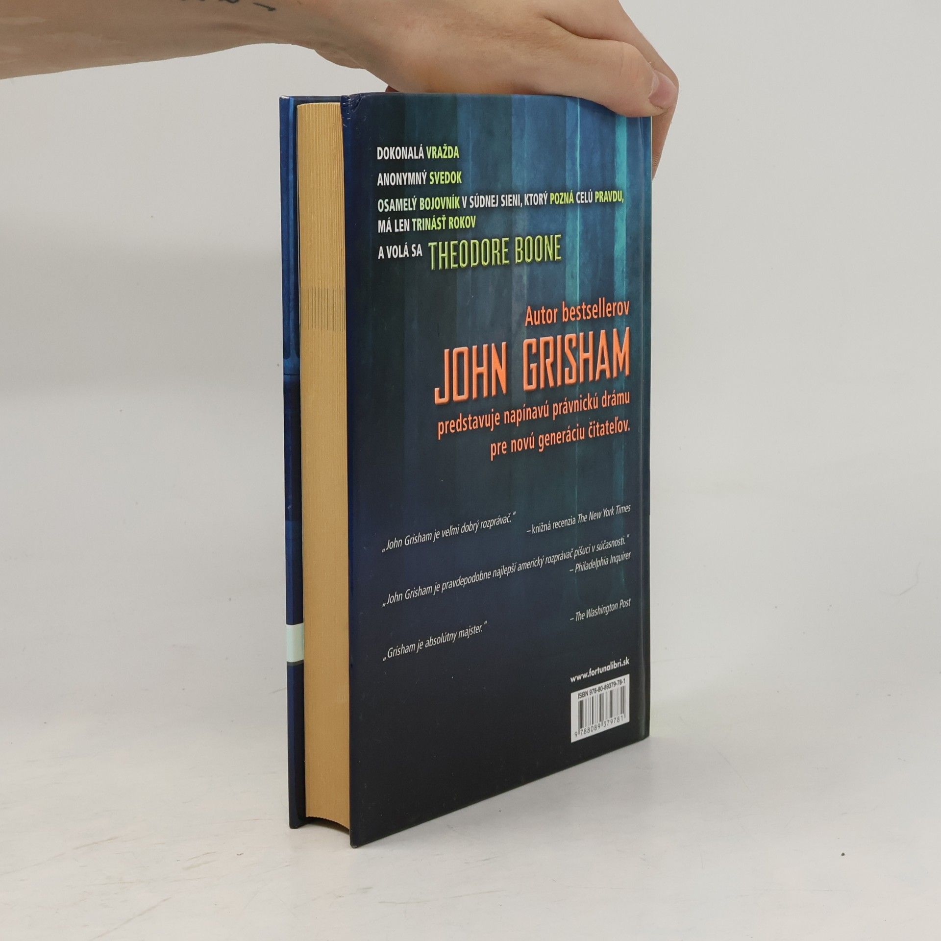John Grisham Theodore Boone: Detský právnik