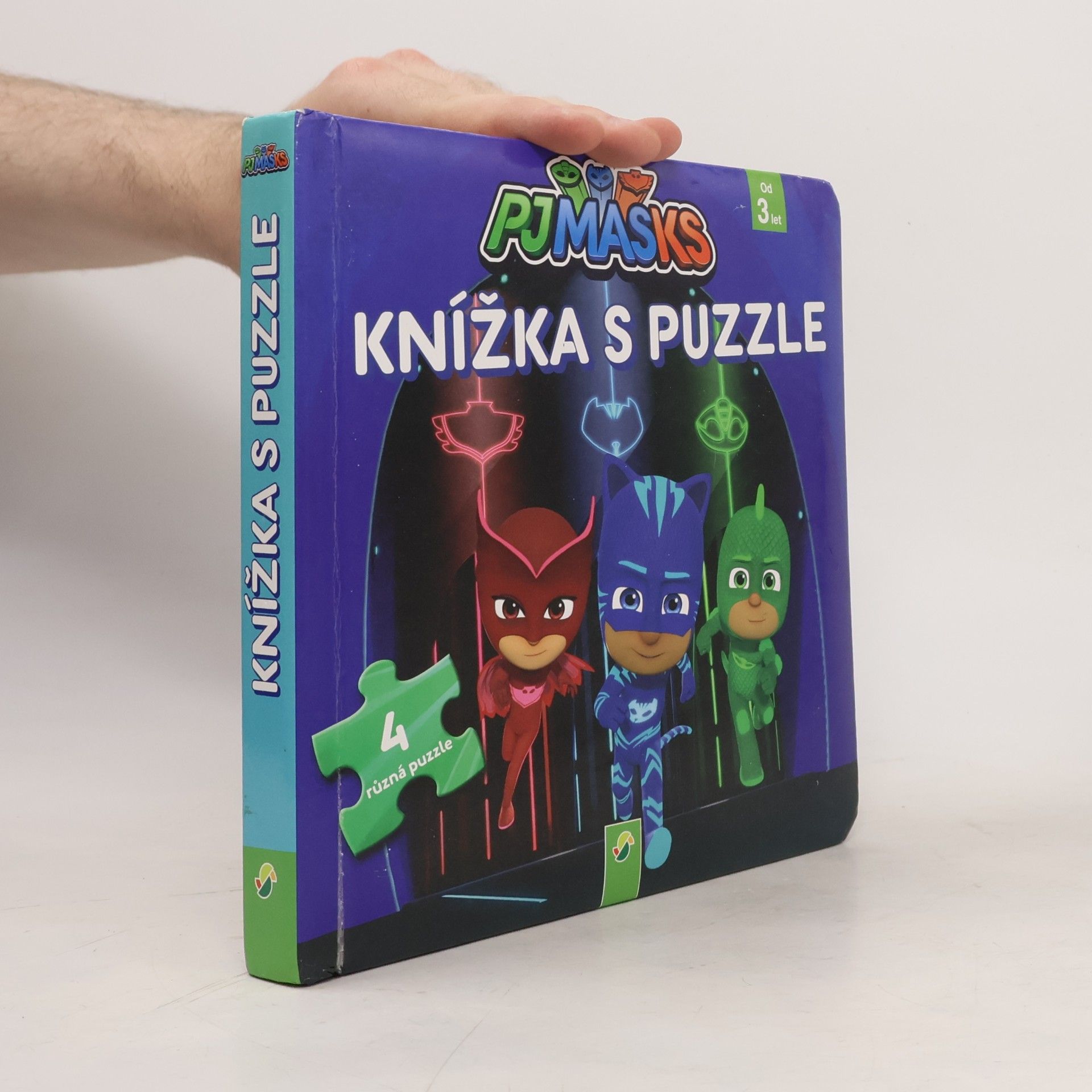 Kolektiv autorů PJmasks. Knižka s puzzle