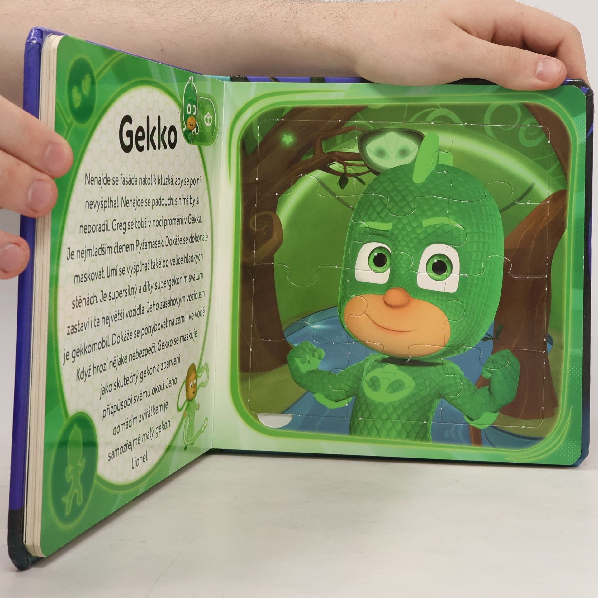 Autorenkollektiv PJmasks. Knižka s puzzle