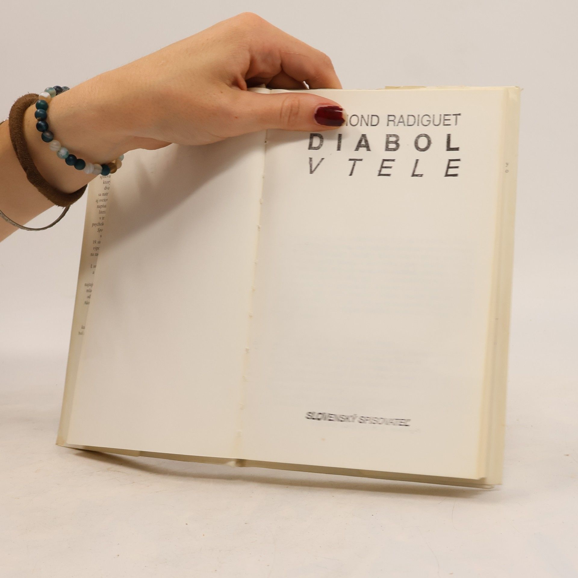 Raymond Radiguet Diabol v tele