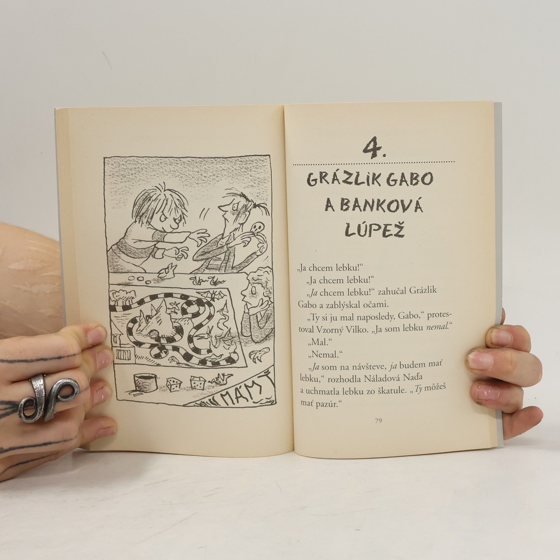 Francesca Simon Grázlik Gabo a banková lúpež