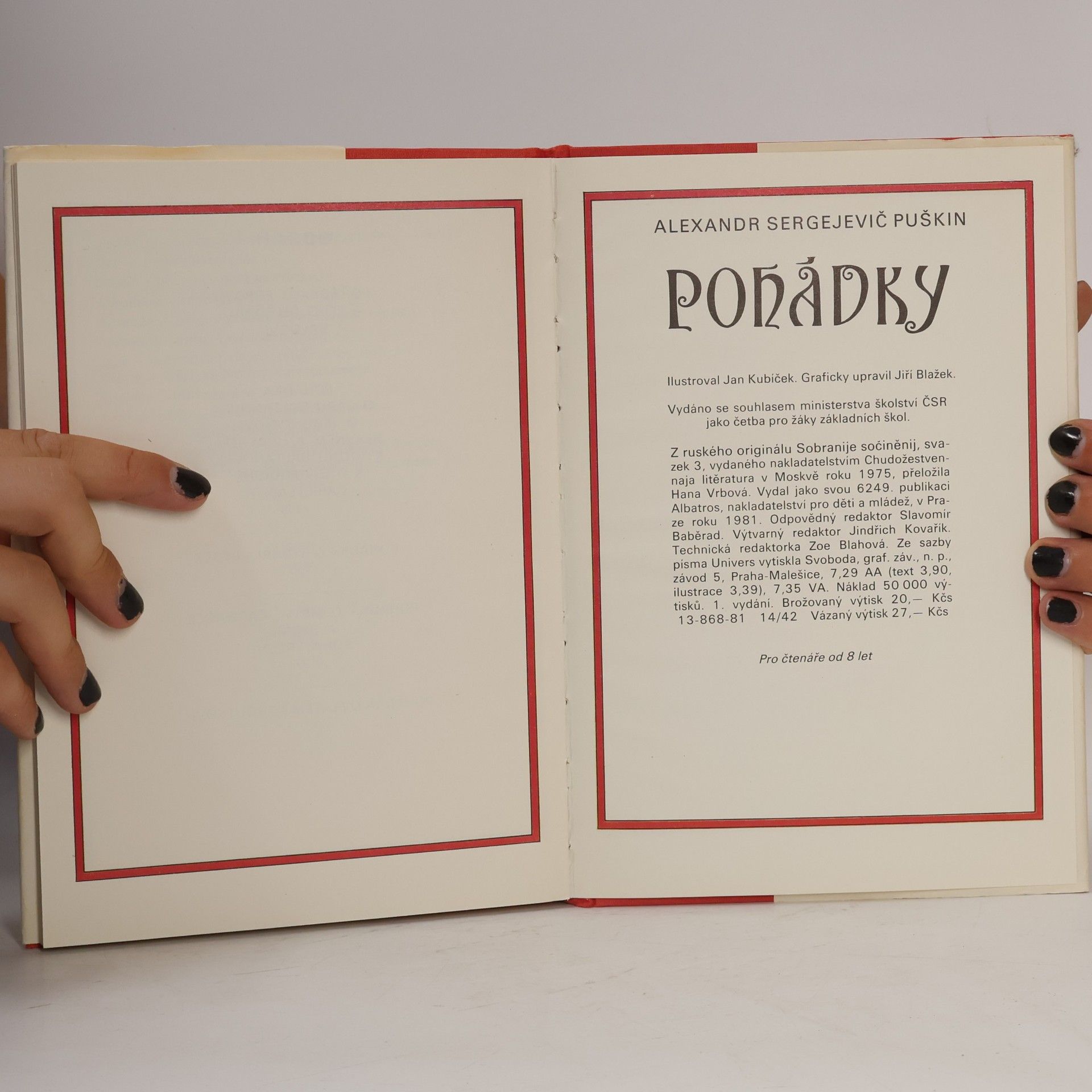 Alexandr Sergejevič Puškin Pohádky
