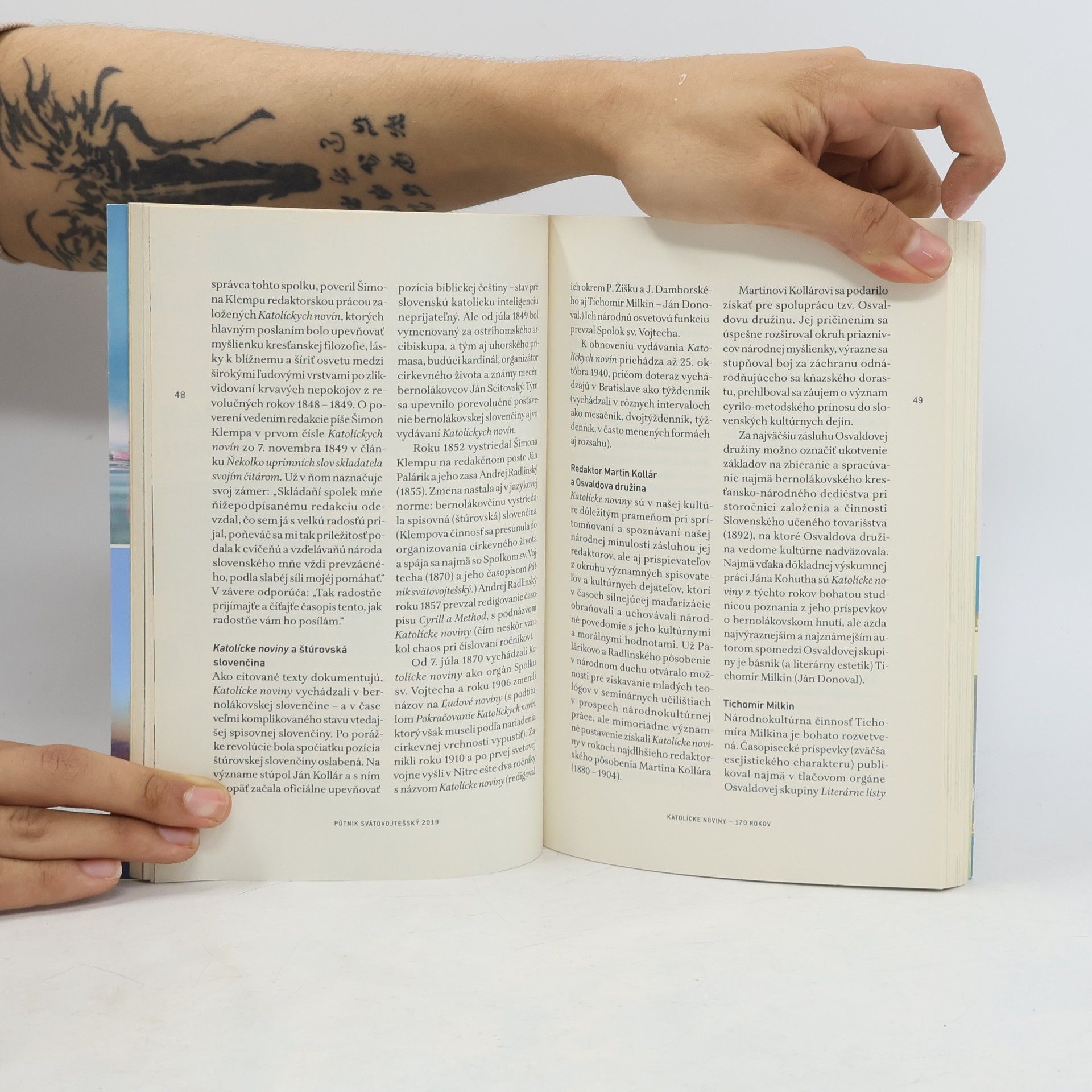 Autorenkollektiv Pútnik svätovojtešský 1 (ročník CXLVII / 2019)