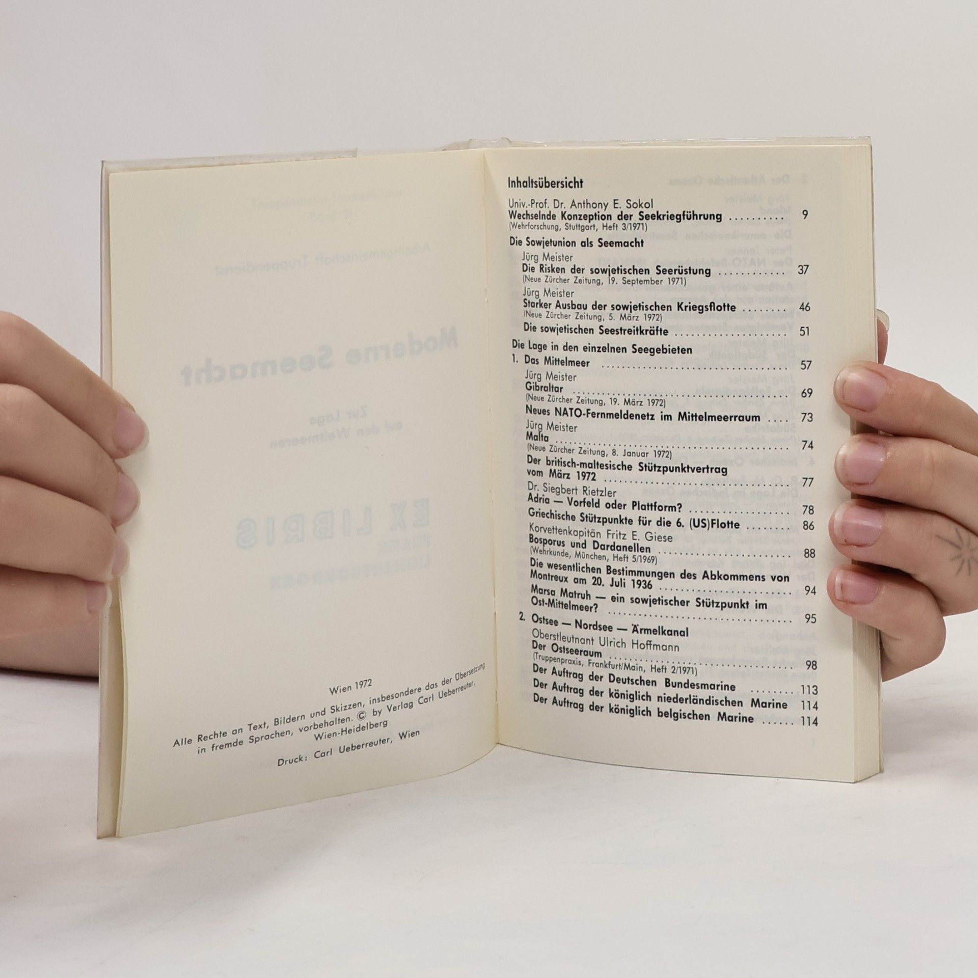 Friedrich Wiener Moderne Seemacht