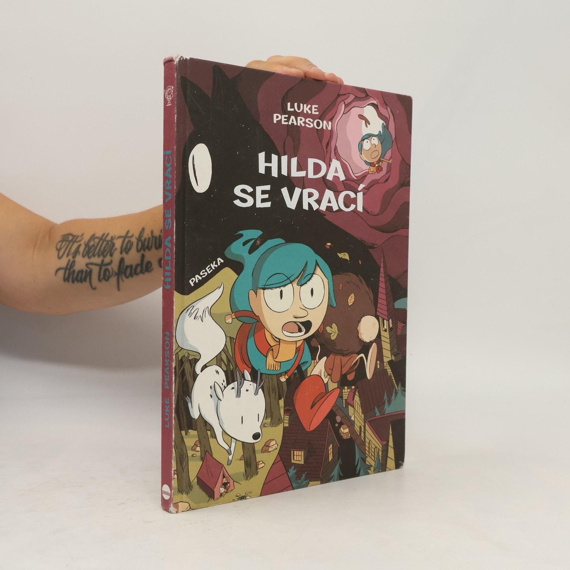 Luke Pearson Hilda a ptačí slavnost. Hilda a černý pes