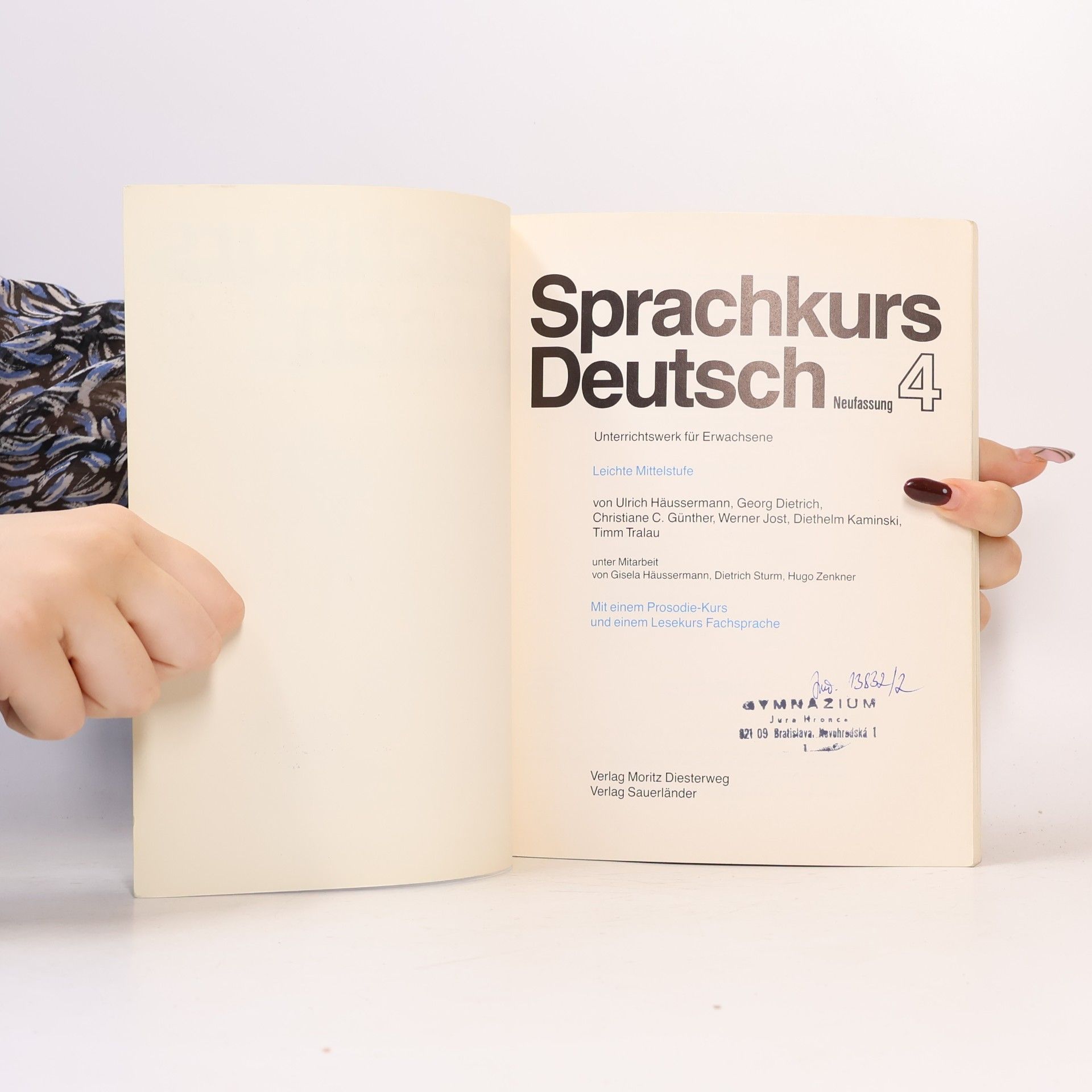 Ulrich Häussermann Sprachkurs Deutsch 4