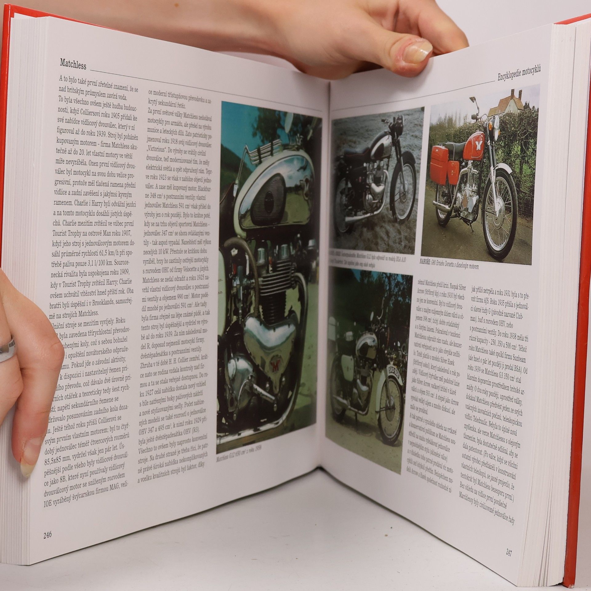 Peter Henshaw Encyklopedie motocyklů