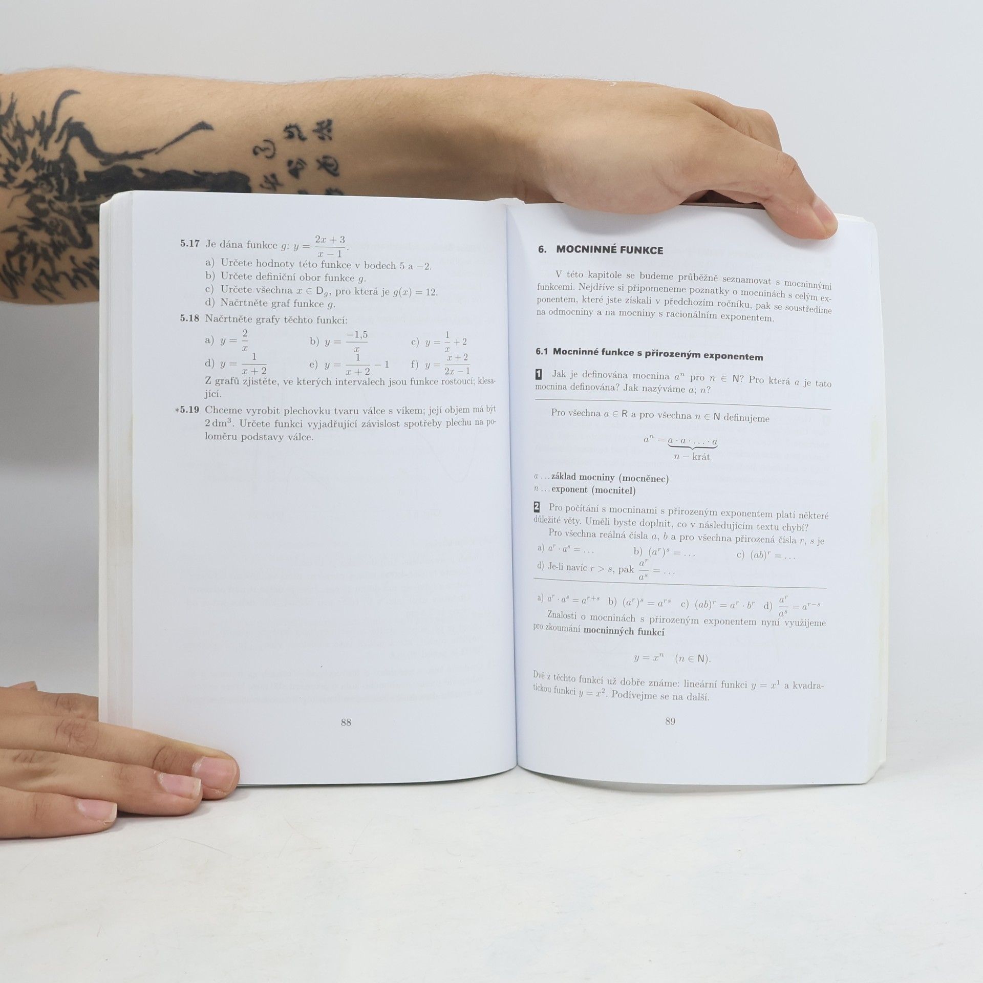 Oldřich Odvárko Matematika pro gymnázia. Funkce