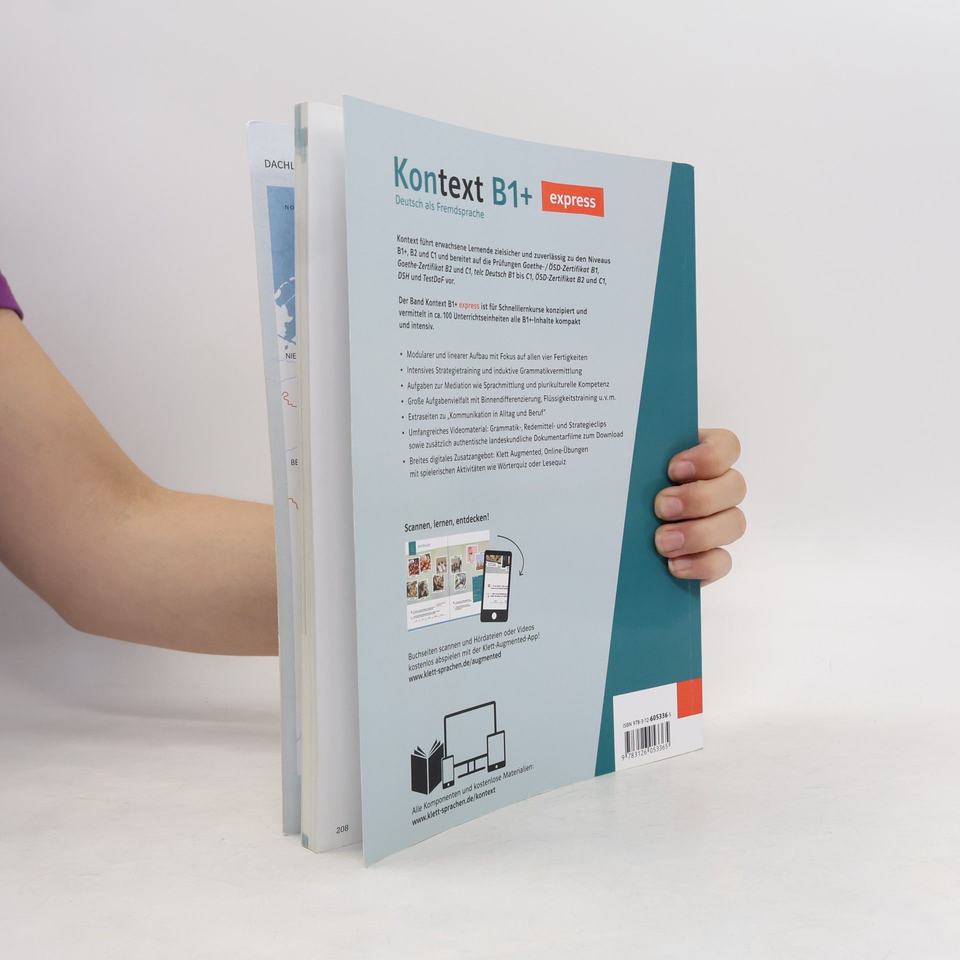 Ute Koithan Kontext B1+ express. Kurs- und Übungsbuch mit Audios/Videos