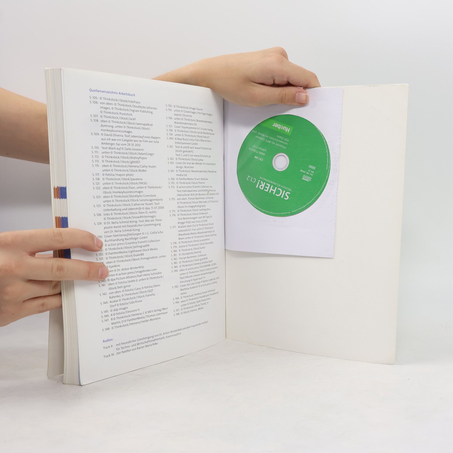 Michaela Perlmann-Balme Sicher! : Deutsch als Fremdsprache : Kursbuch und Arbeitsbuch. Niveau C1.2, Lektion 7-12