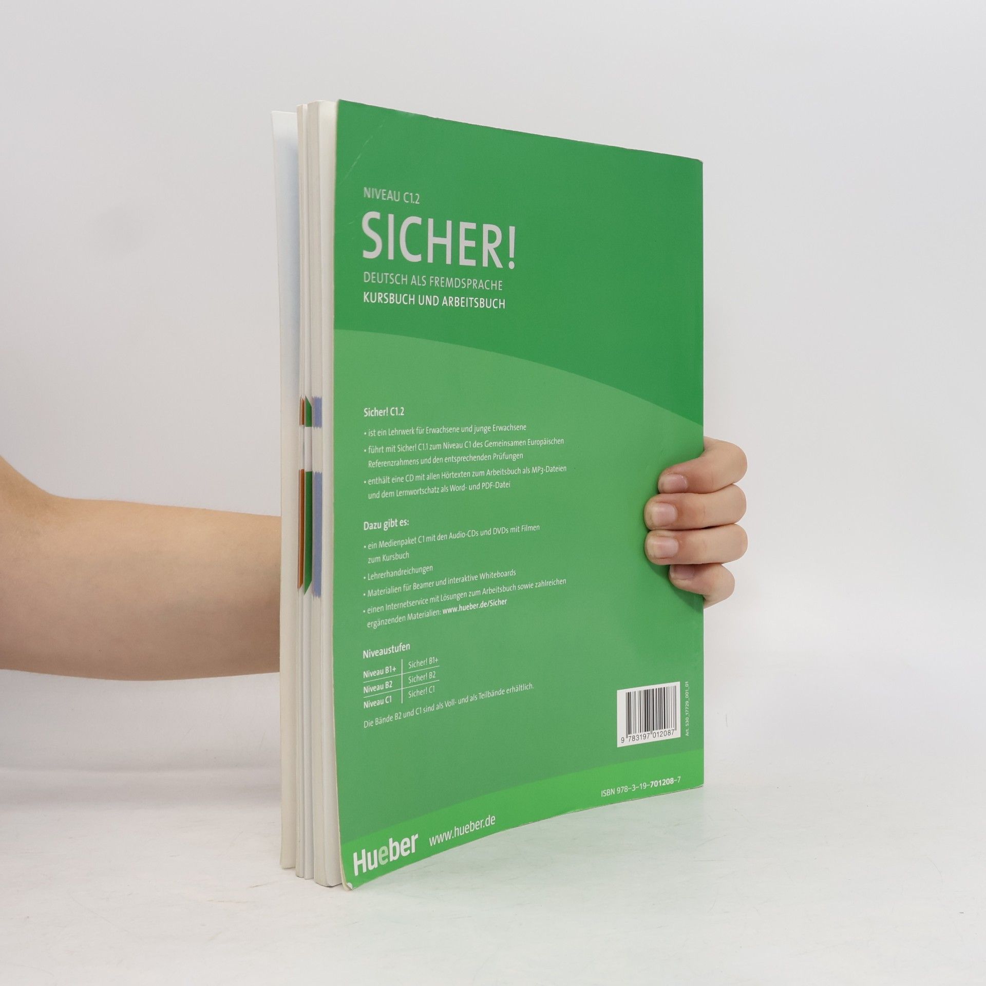 Michaela Perlmann-Balme Sicher! : Deutsch als Fremdsprache : Kursbuch und Arbeitsbuch. Niveau C1.2, Lektion 7-12