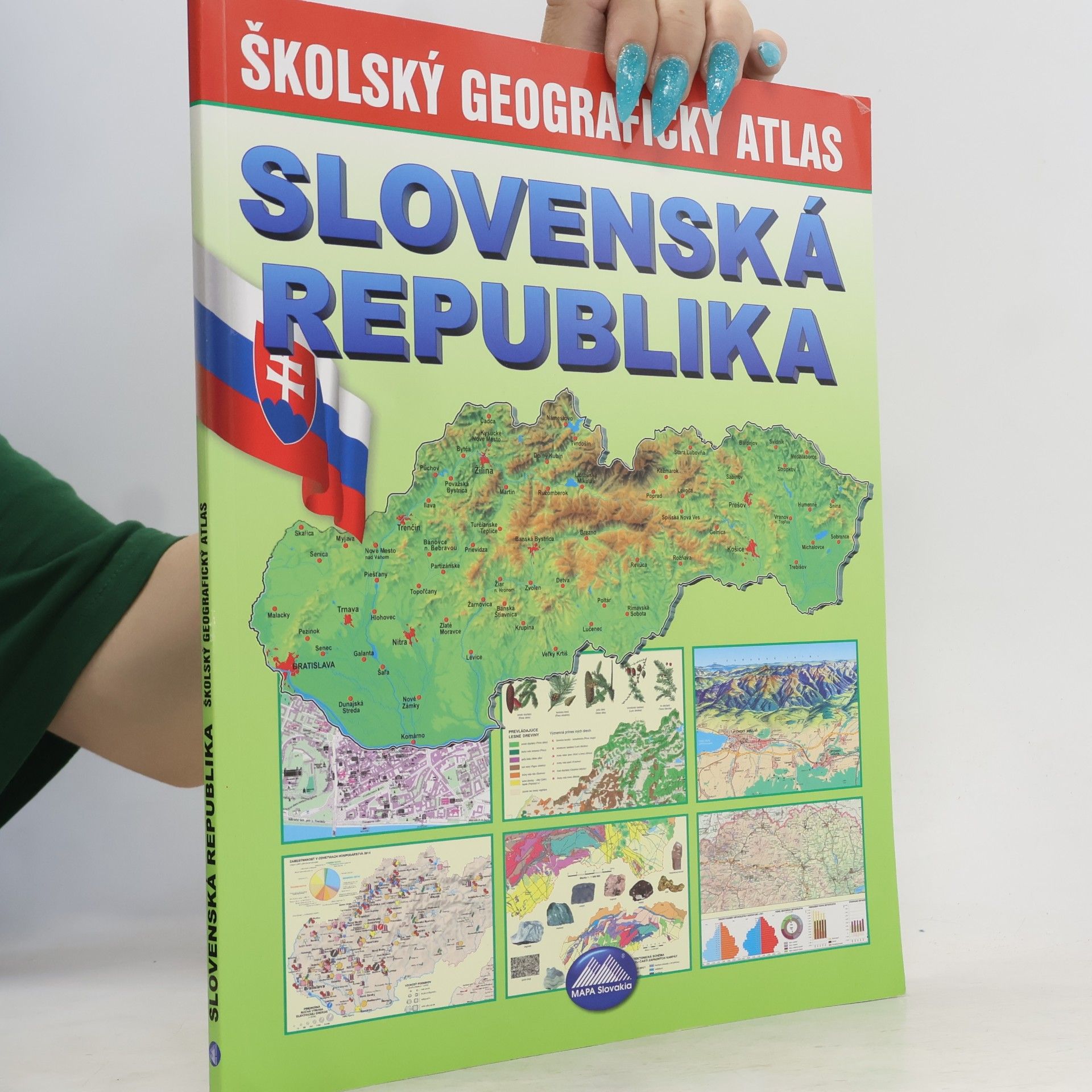 Róbert Čeman Slovenská republika - Školský geografický atlas