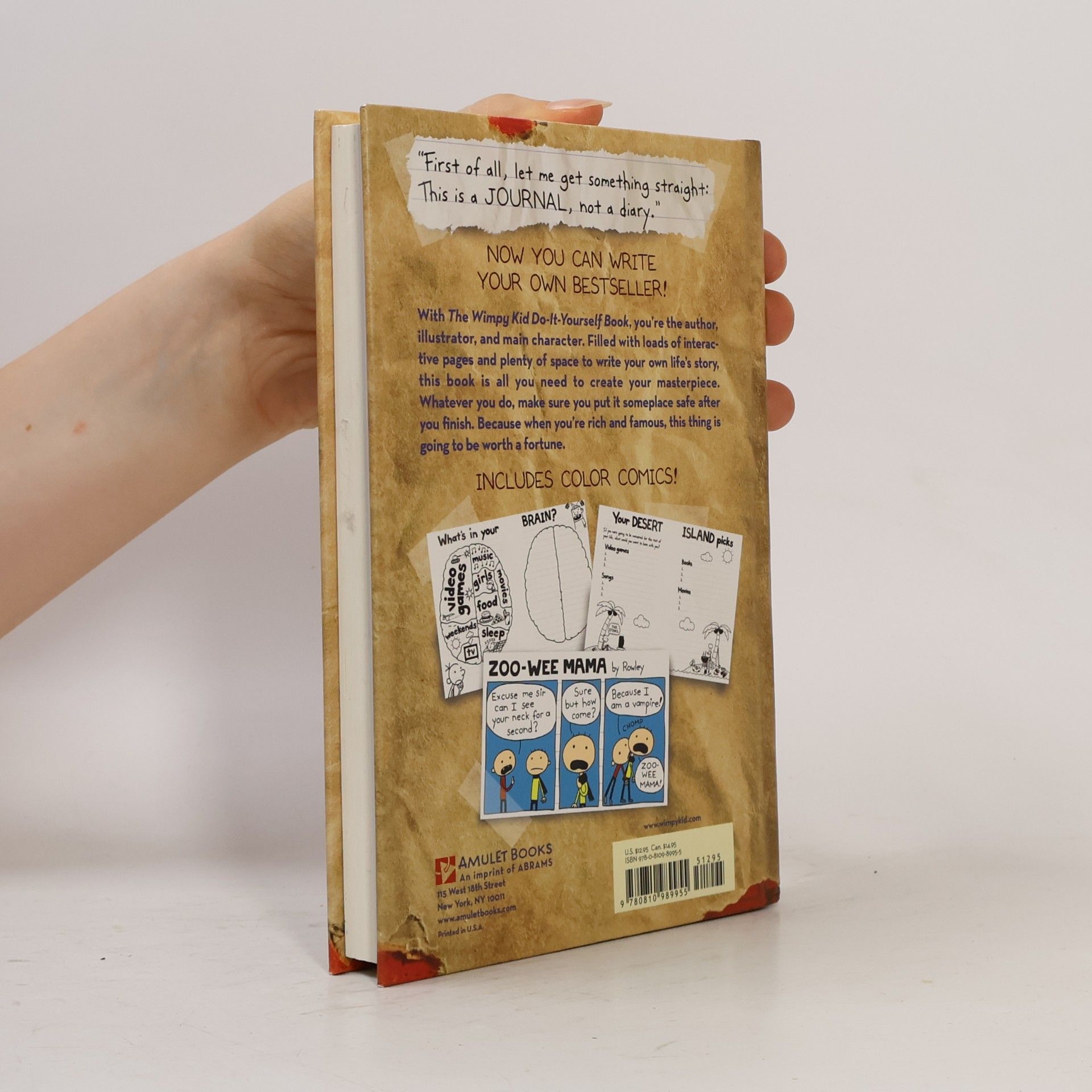Jeff Kinney The Wimpy Kid. Do-It-Yourself Book