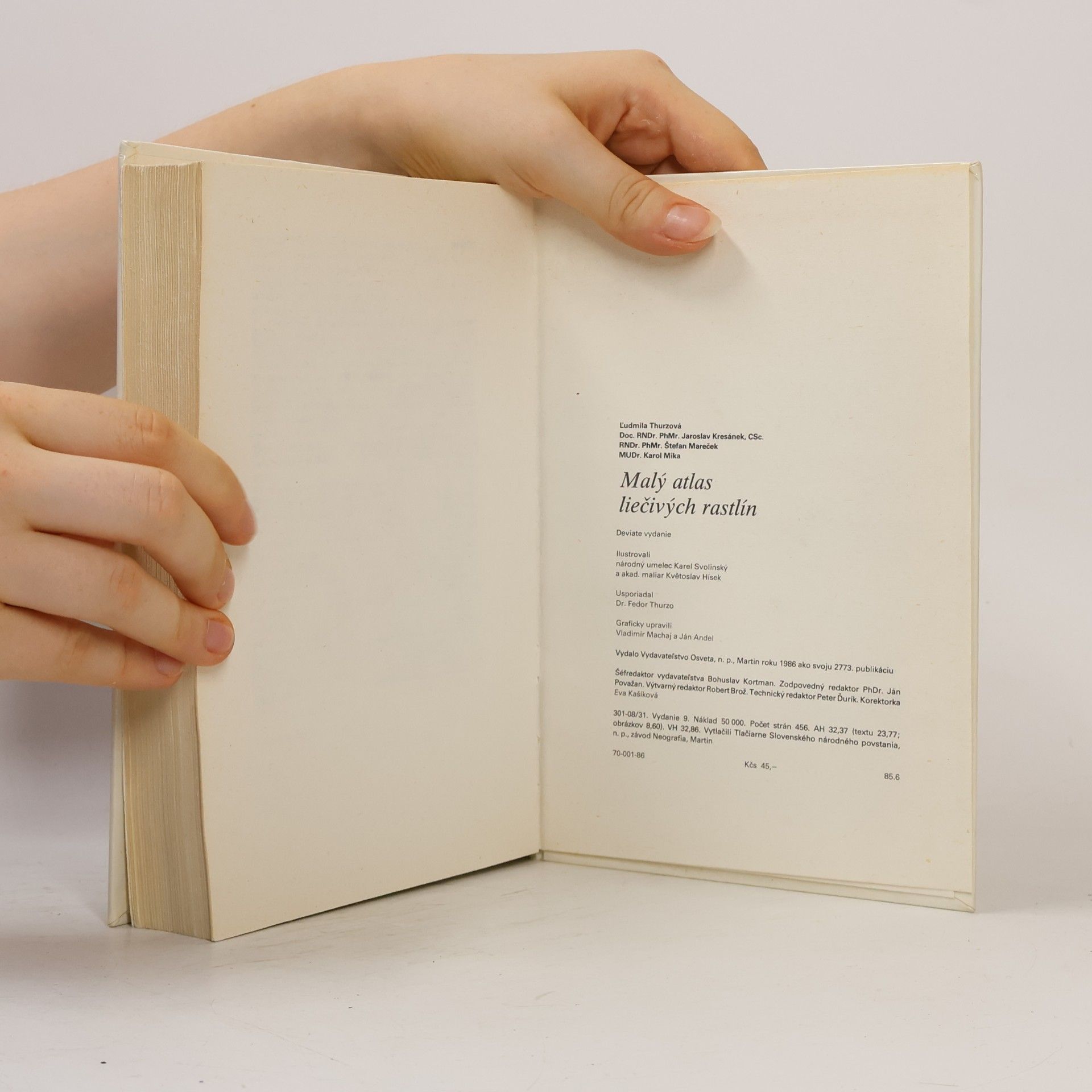 Ludmila Thurzová Malý atlas liečivých rastlín