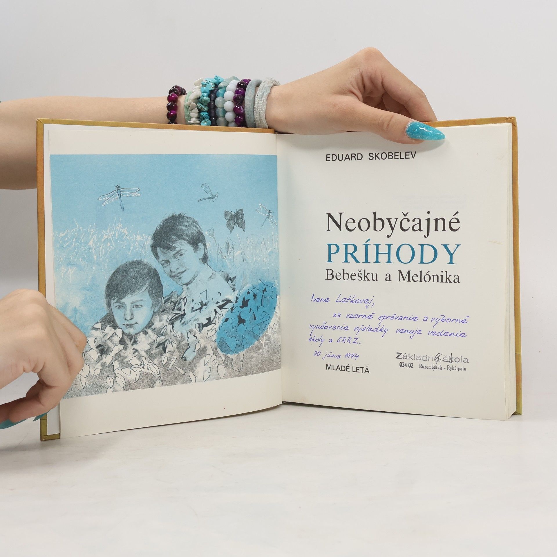 Eduard Skobelev Neobyčajné príhody Bebešku a Melónika