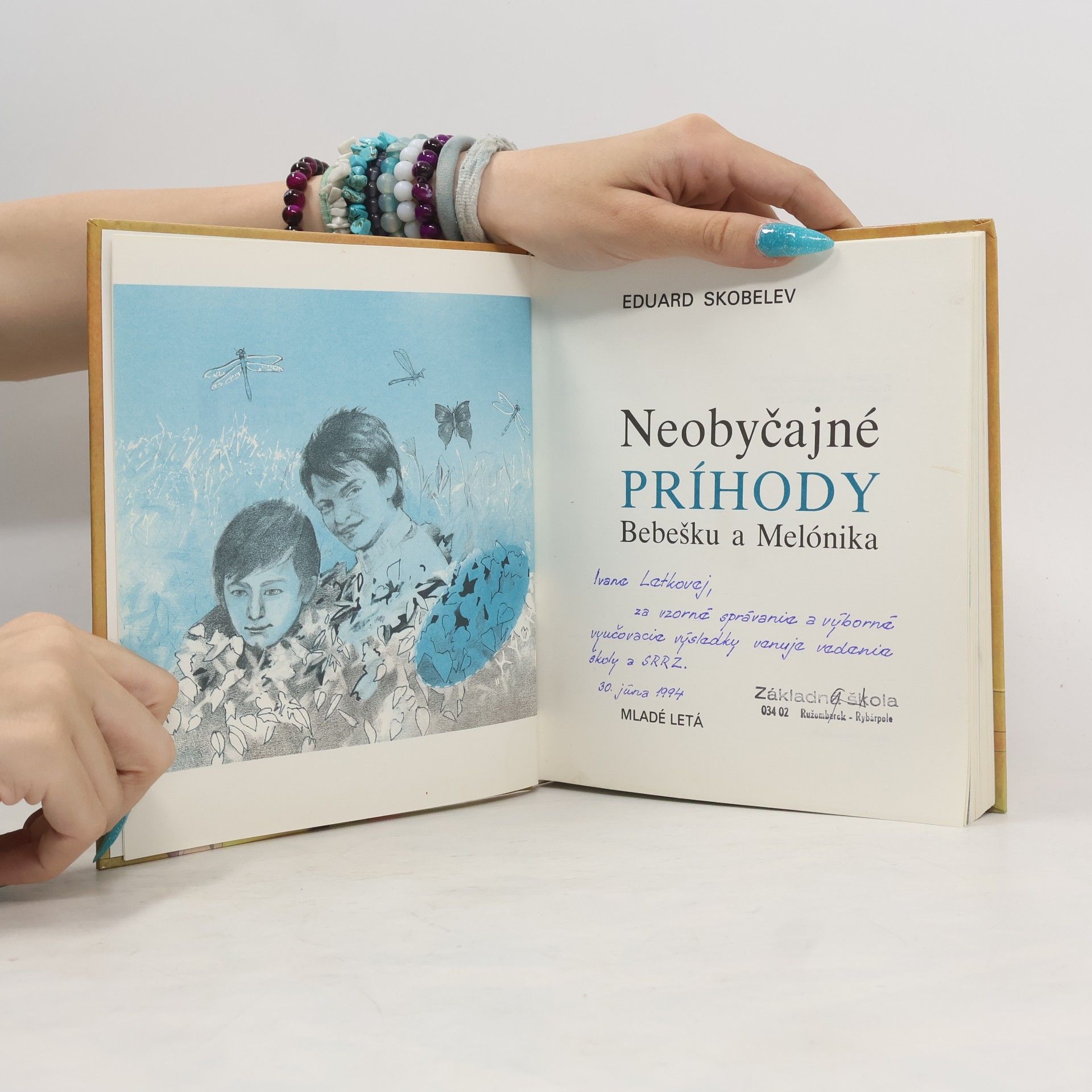 Eduard Skobelev Neobyčajné príhody Bebešku a Melónika