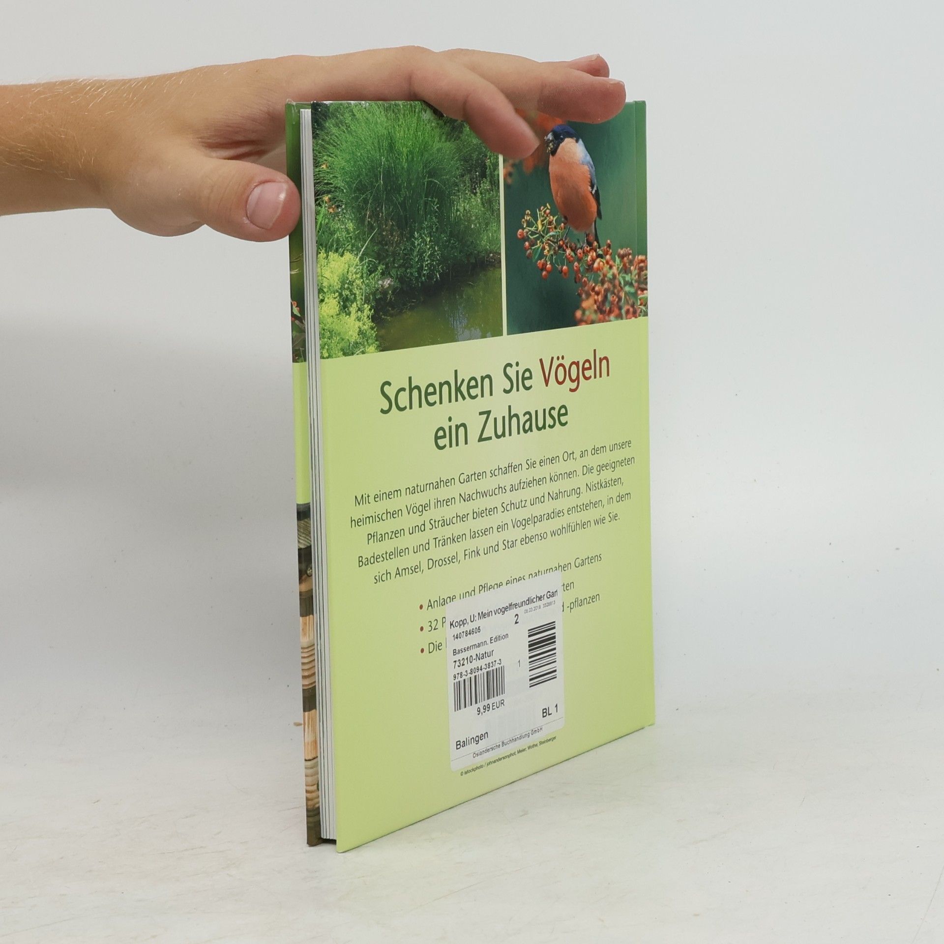 Ursula Kopp Mein vogelfreundlicher Garten