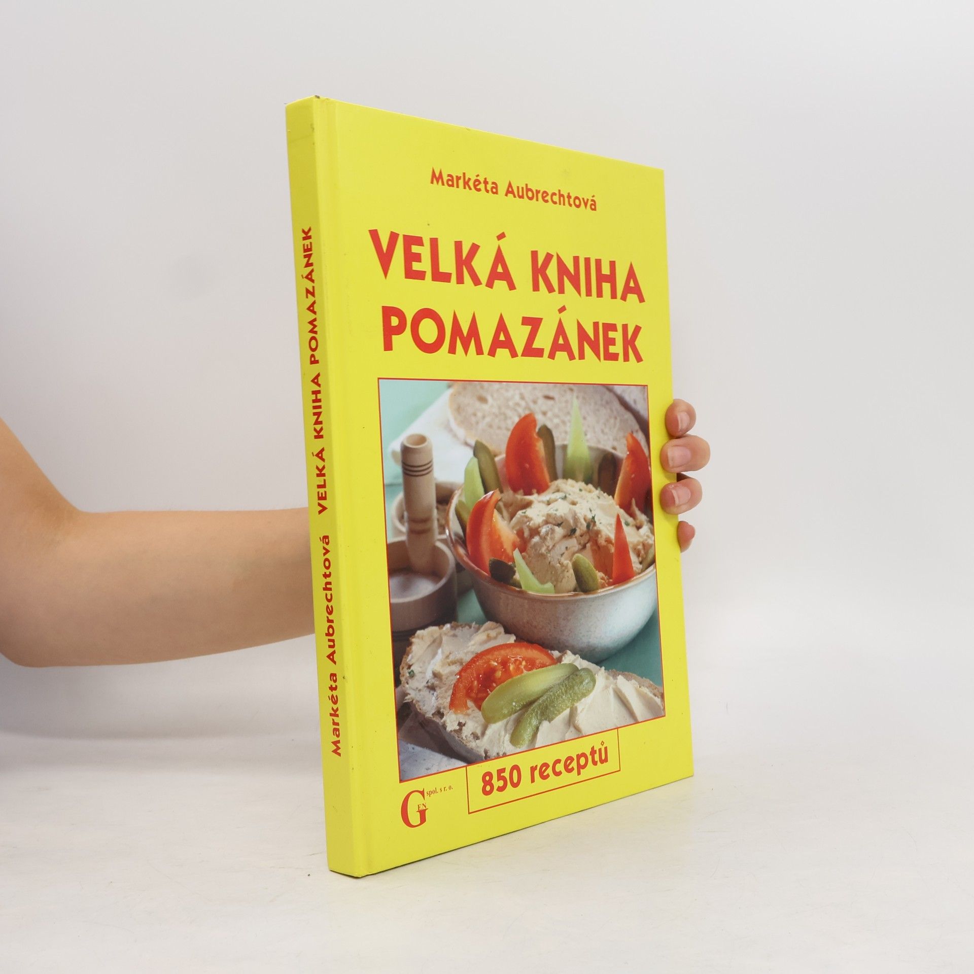 Markéta Aubrechtová Velká kniha pomazánek