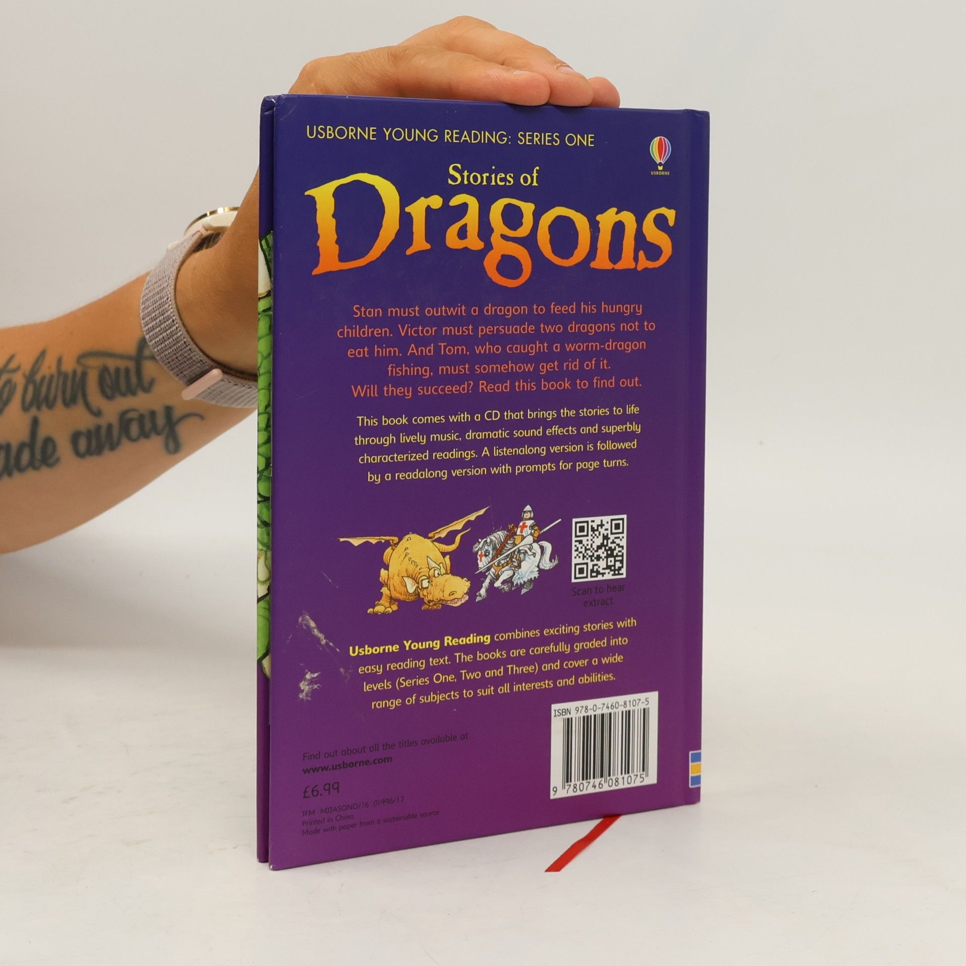 Christopher Rawson Usborne Young Reading: Stories of Dragons