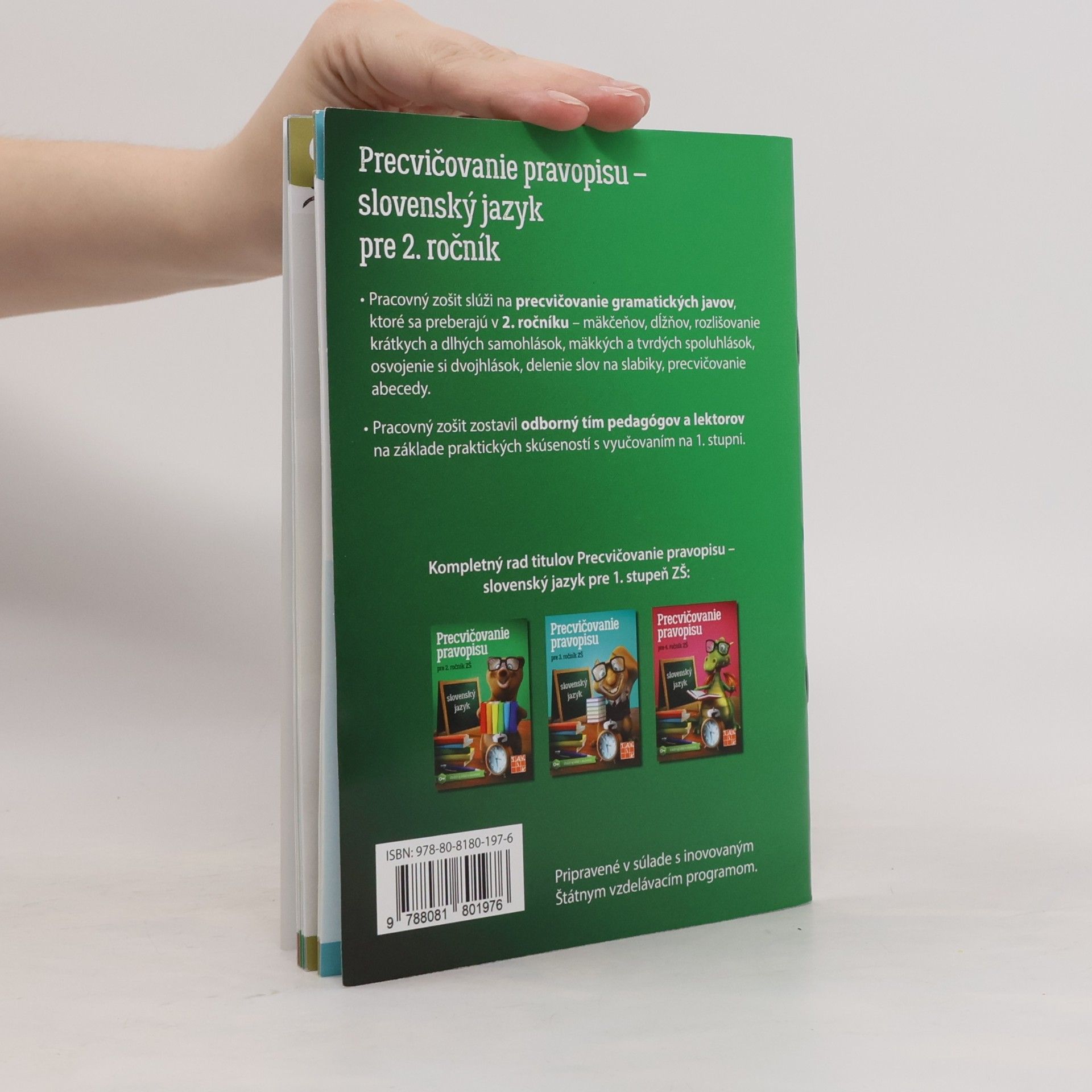 Autorenkollektiv Precvičovanie pravopisu 2 PZ 2 vyd.