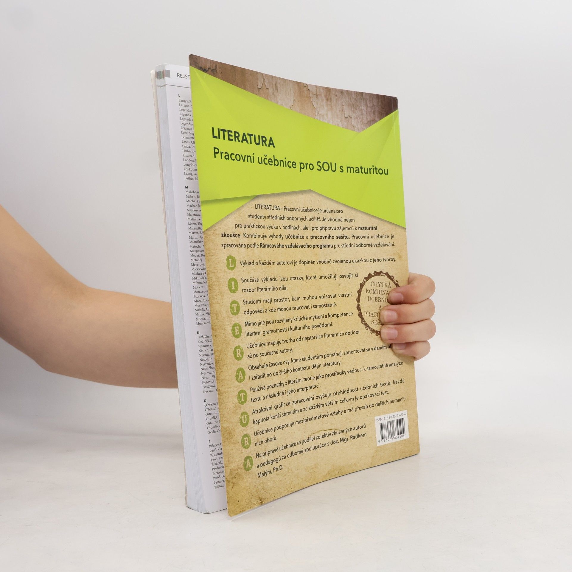 Kateřina Štrpková Literatura. Pracovní učebnice pro střední odborná učiliště s maturitou