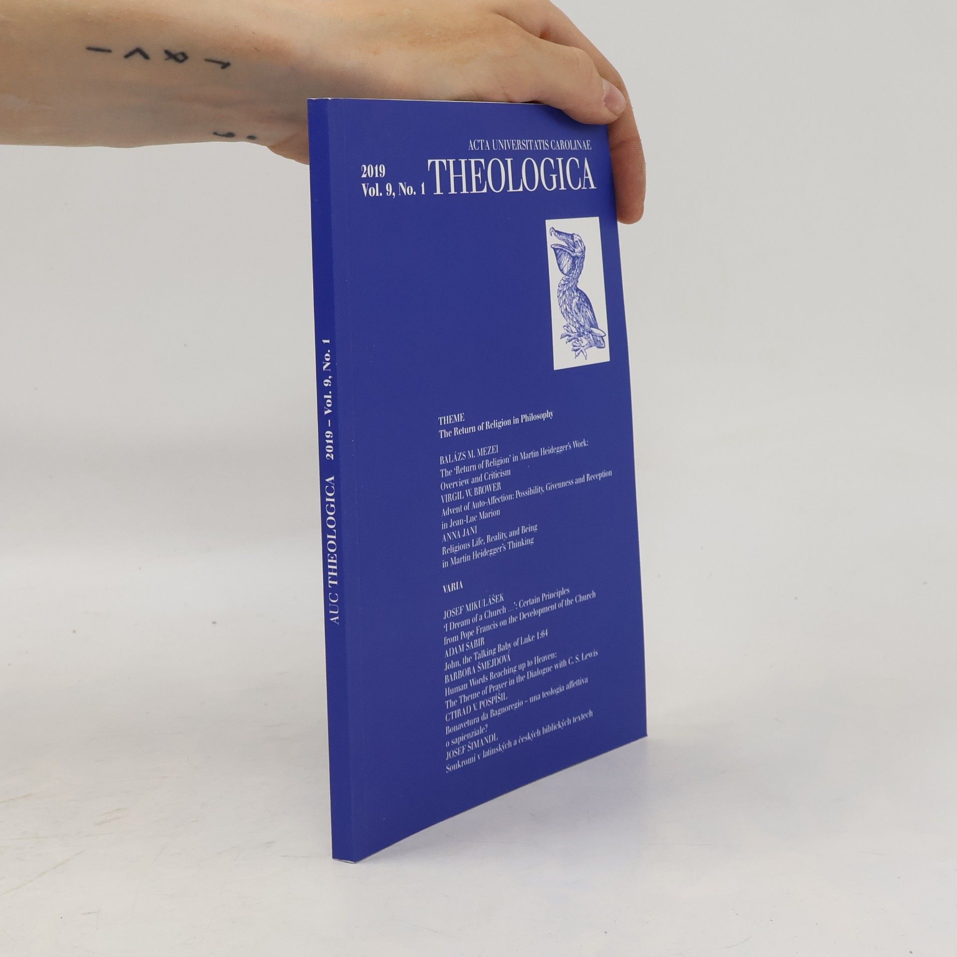 AA.VV. Theologica Vol. 9 1/2019