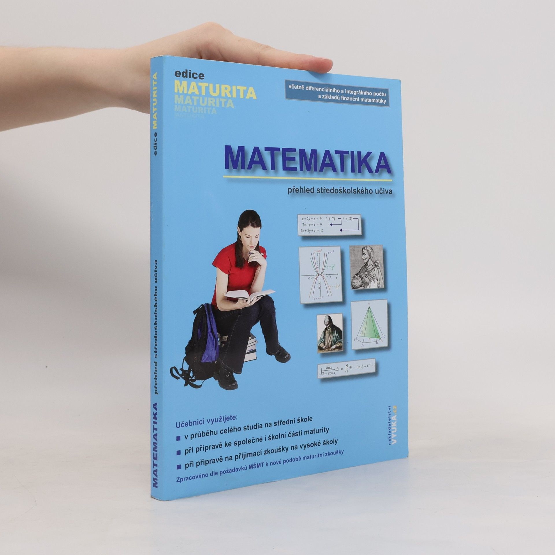 Eva Cibulková Matematika. Přehled středoškolského učiva